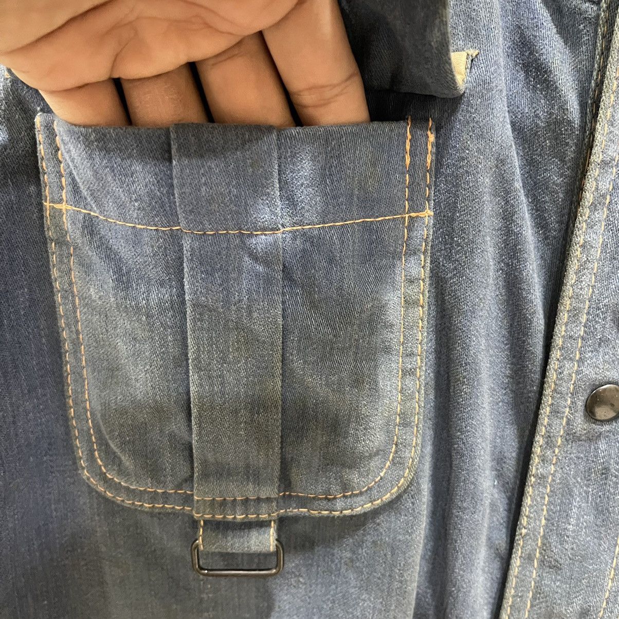 Cowboy Equipment × Vintage Vintage 80s Shelly Sportswear Western Style Denim Jacket Size US M / EU 48-50 / 2 - 14 Thumbnail