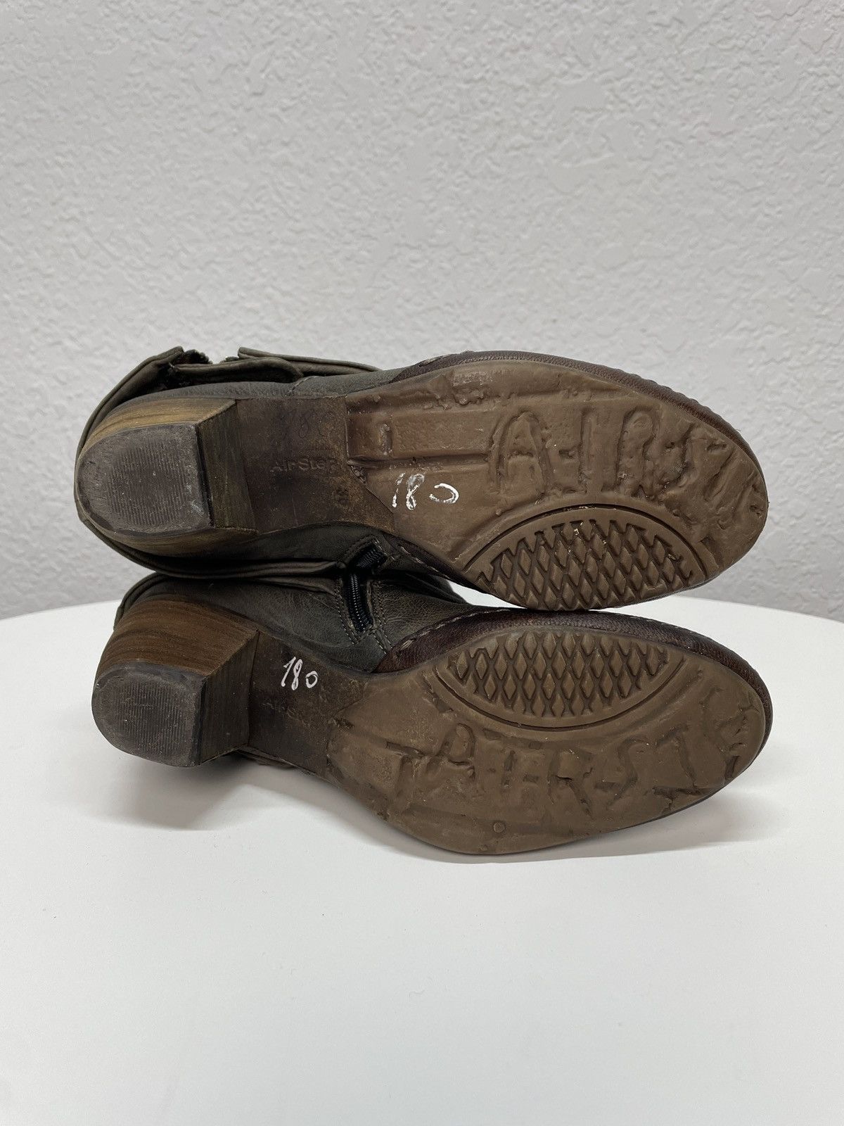 A.S.98 Vintage Italian AS 98 Rick Owens Style Leather Biker Boots Size US 8 / IT 38 - 10 Thumbnail