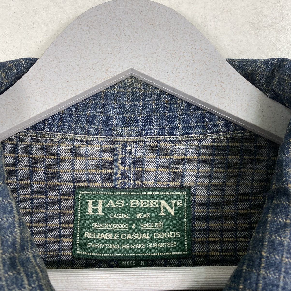 45rpm × Indigo × Japanese Brand 💥HASBEEN INDIGO CHORE WORKER DENIM JEAN JACKET Size US XL / EU 56 / 4 - 9 Thumbnail