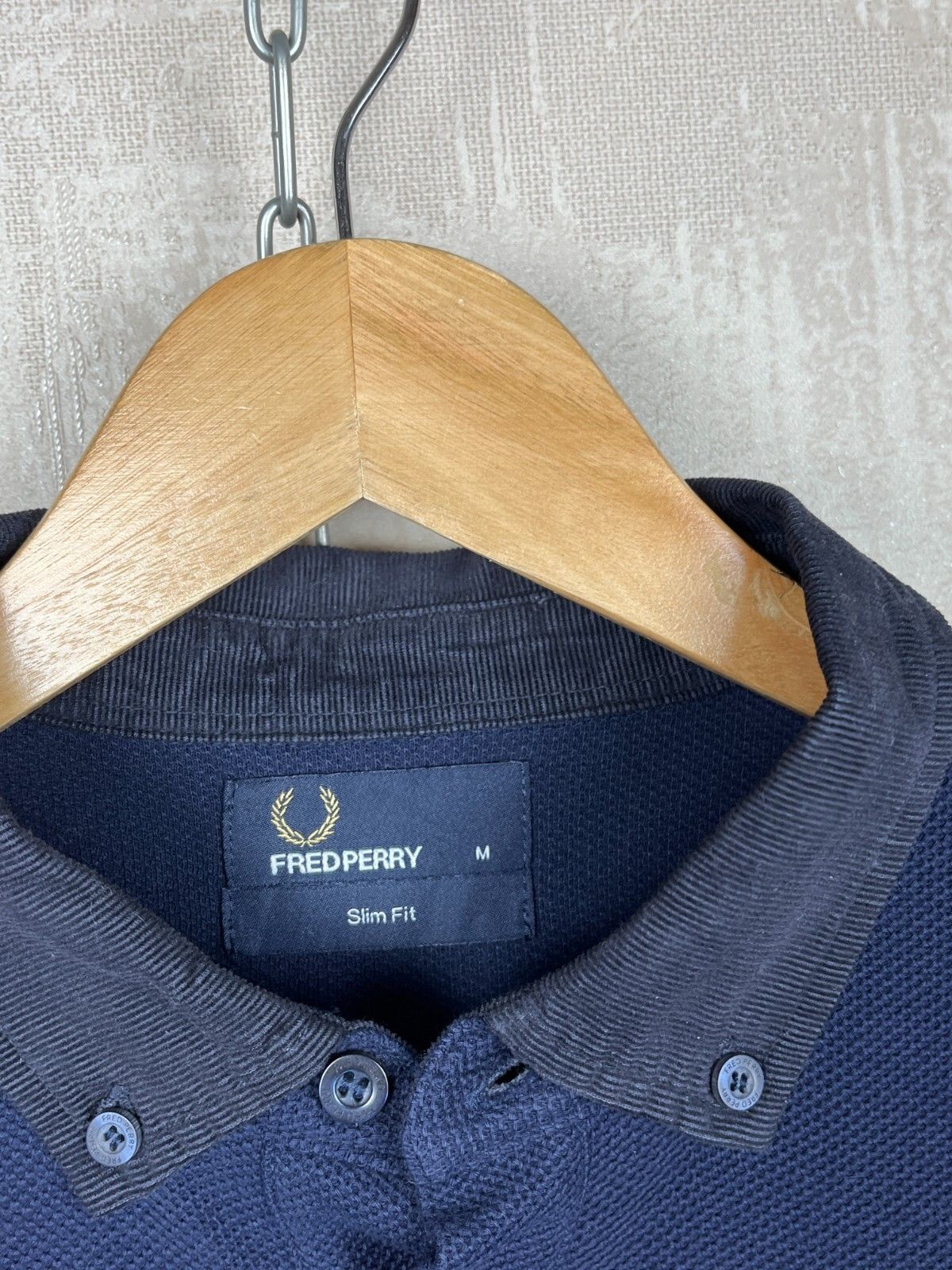 Fred Perry Fred Perry Corduroy Collar Men's Polo T-shirt Size US M / EU 48-50 / 2 - 8 Thumbnail