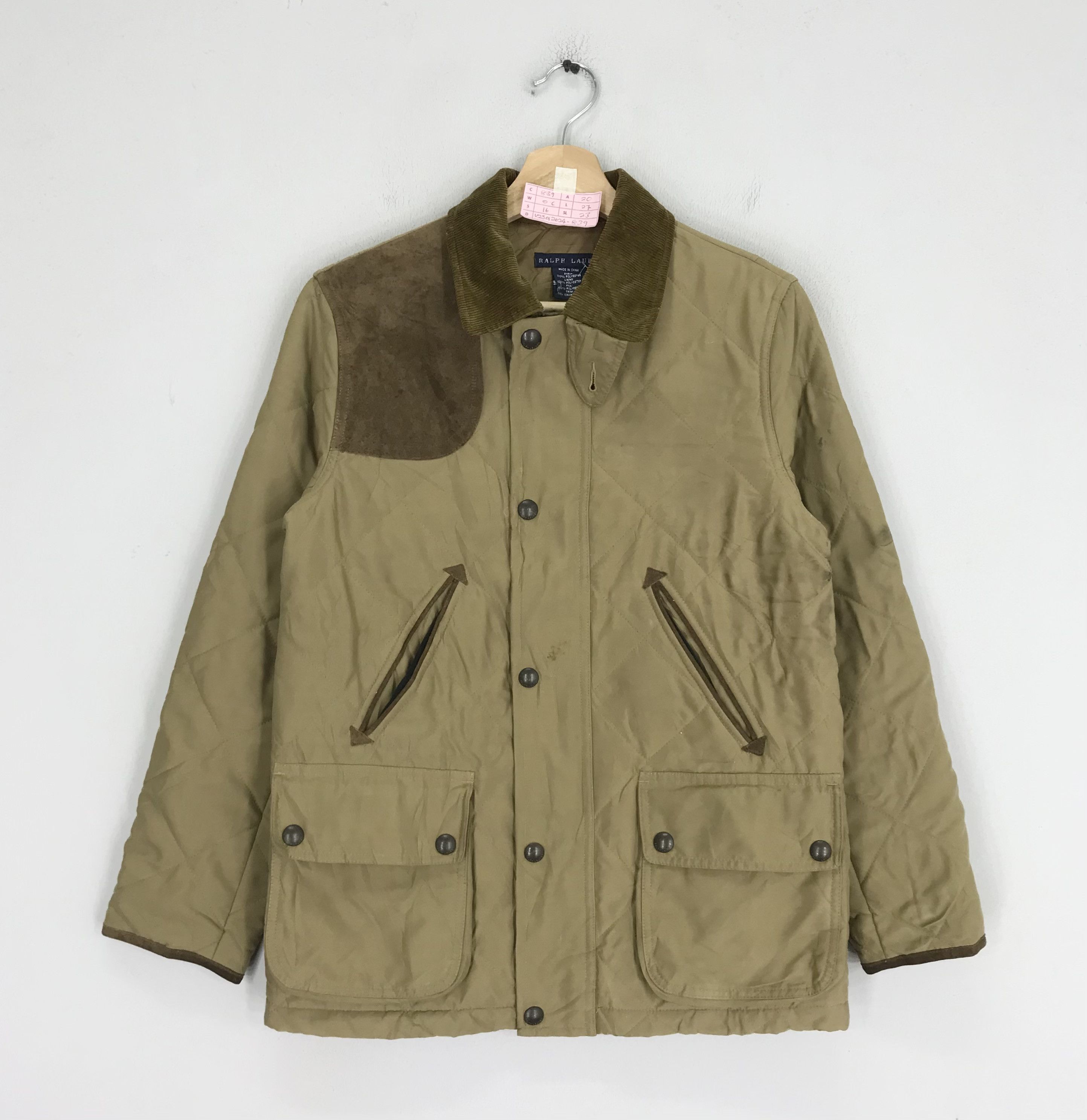 Polo Ralph Lauren × Ralph Lauren × Vintage Vintage Polo Ralph Lauren Brown Leather Jacket Outerwear Size US XS / EU 42 / 0 - 1 Thumbnail