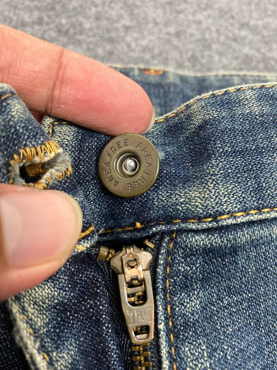 Japanese Brand vintage japanese brand bootcut flare denim nice design Size 36" / US 14 / IT 50 - 10 Thumbnail