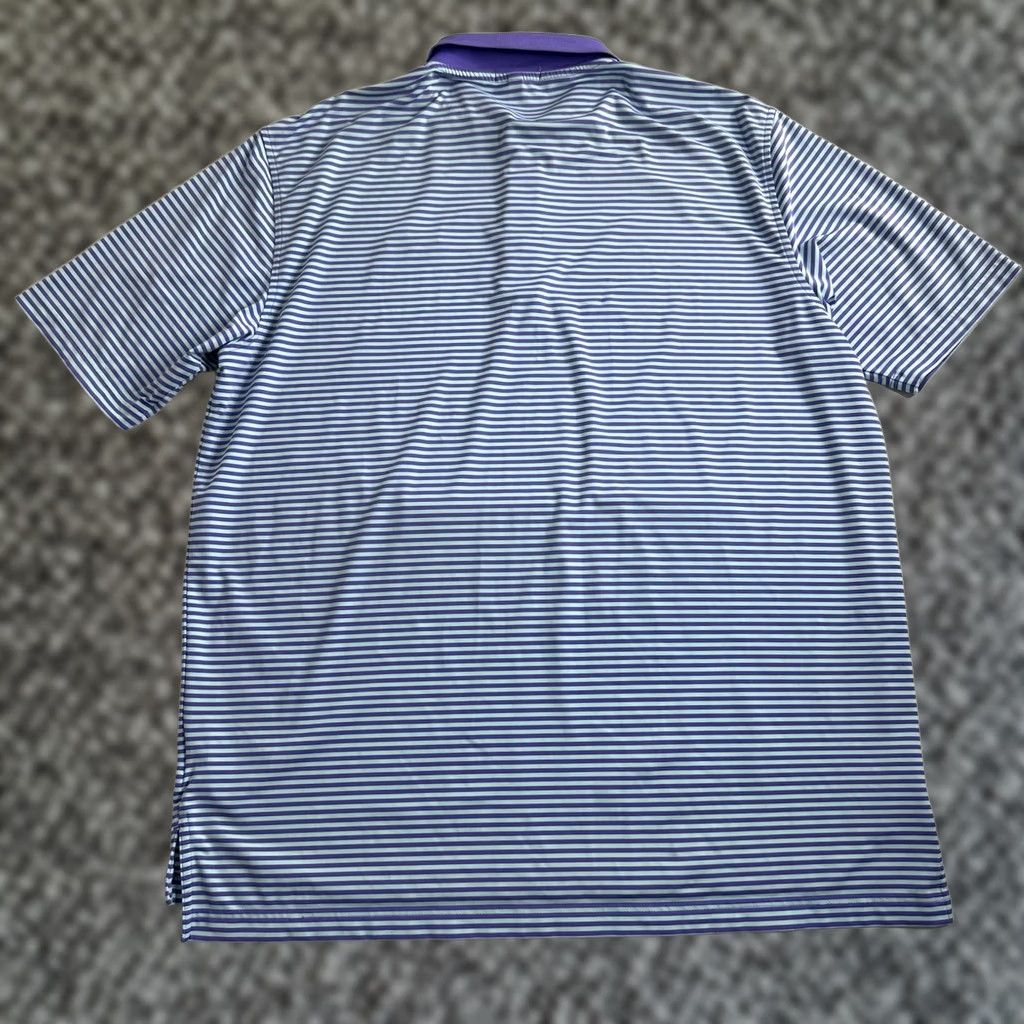 Peter Millar Peter Millar Summer Comfort Floridian Golf Polo Shirt Men XL Purple Stripe Size US XL / EU 56 / 4 - 1 Thumbnail