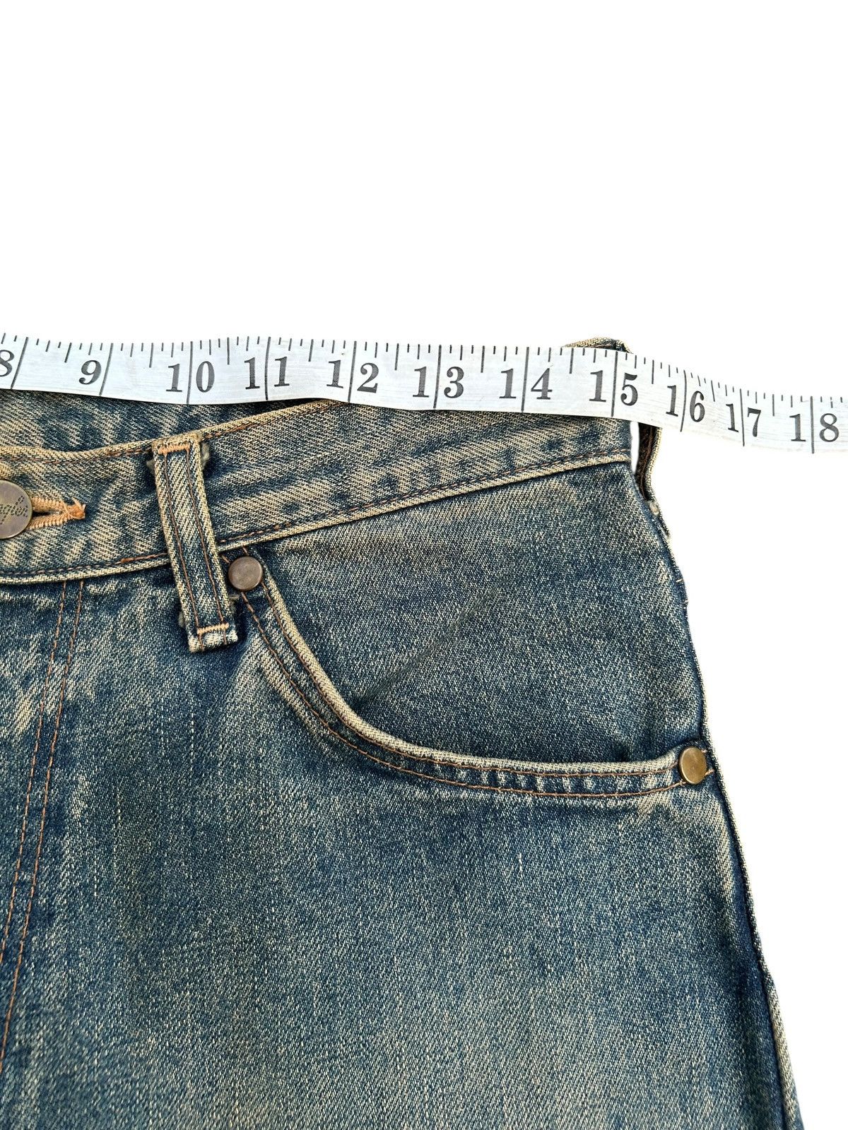 Kapital Vintage Wrangler Selvedge Baggy Rusty Denim Jeans Size US 30 / EU 46 - 12 Thumbnail