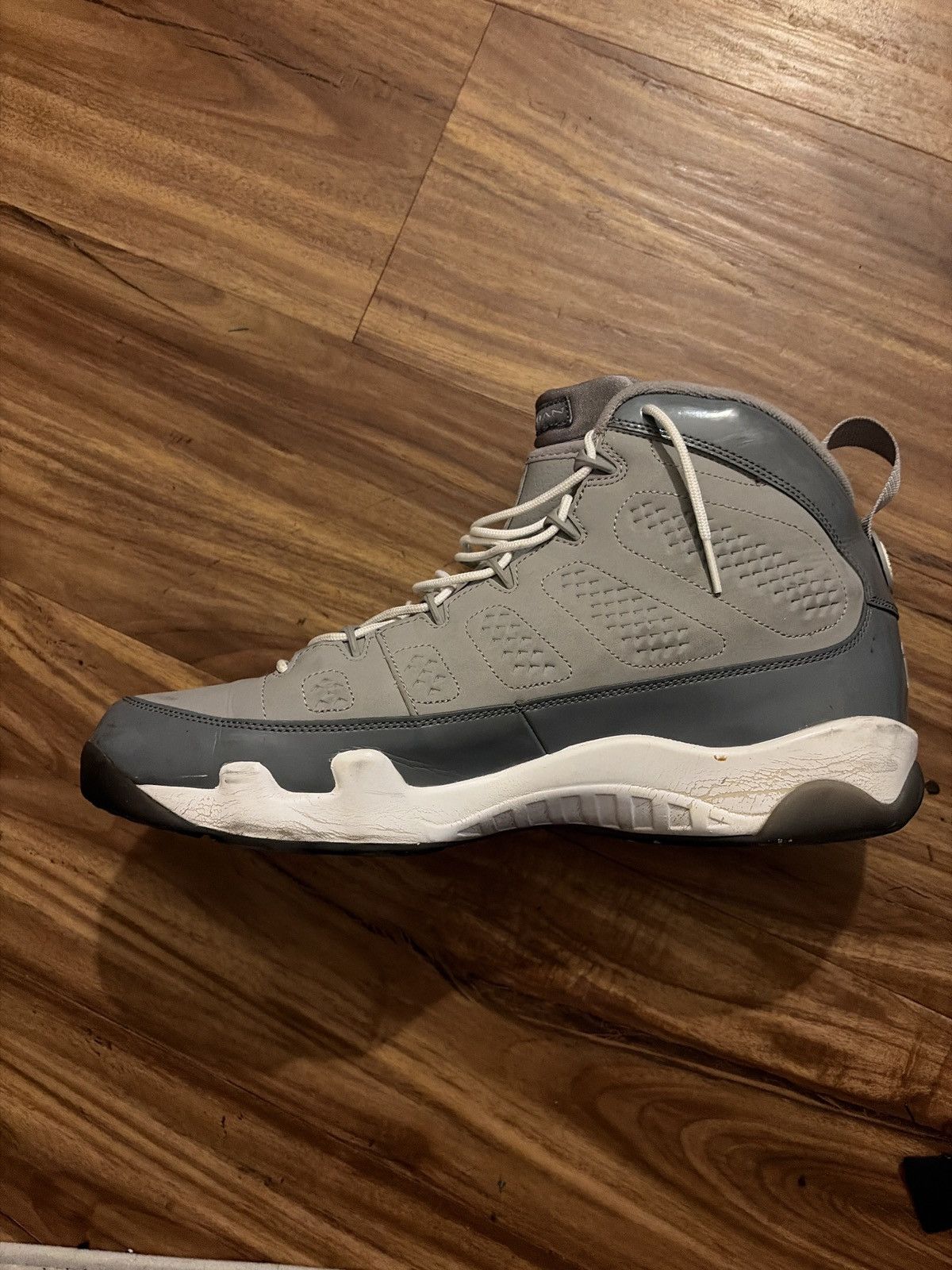 Jordan Brand Nike Air Jordan 9 Retro Cool Grey Size US 15 / EU 48 - 5 Thumbnail
