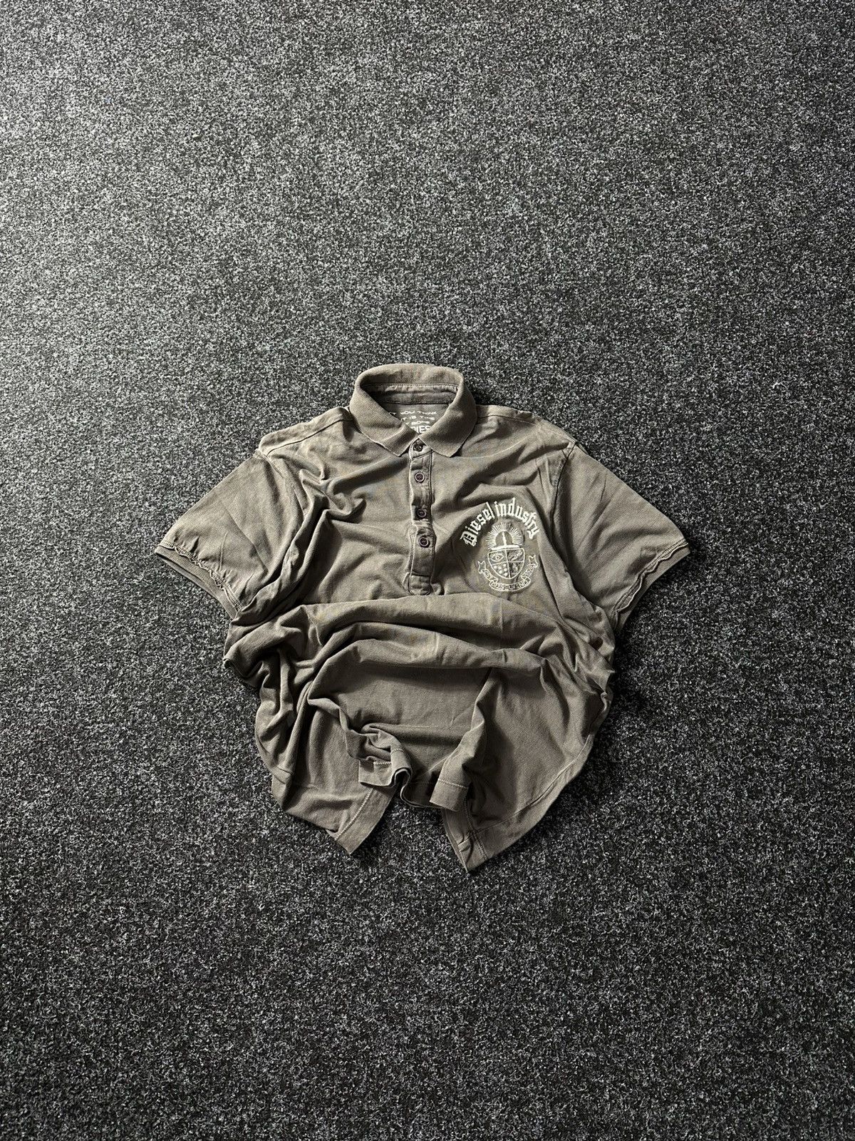 Diesel × Vintage 🚨VNTG Diesel Avant-garde POLO Shirt 90s very rare Streetwear Size US XL / EU 56 / 4 - 1 Thumbnail