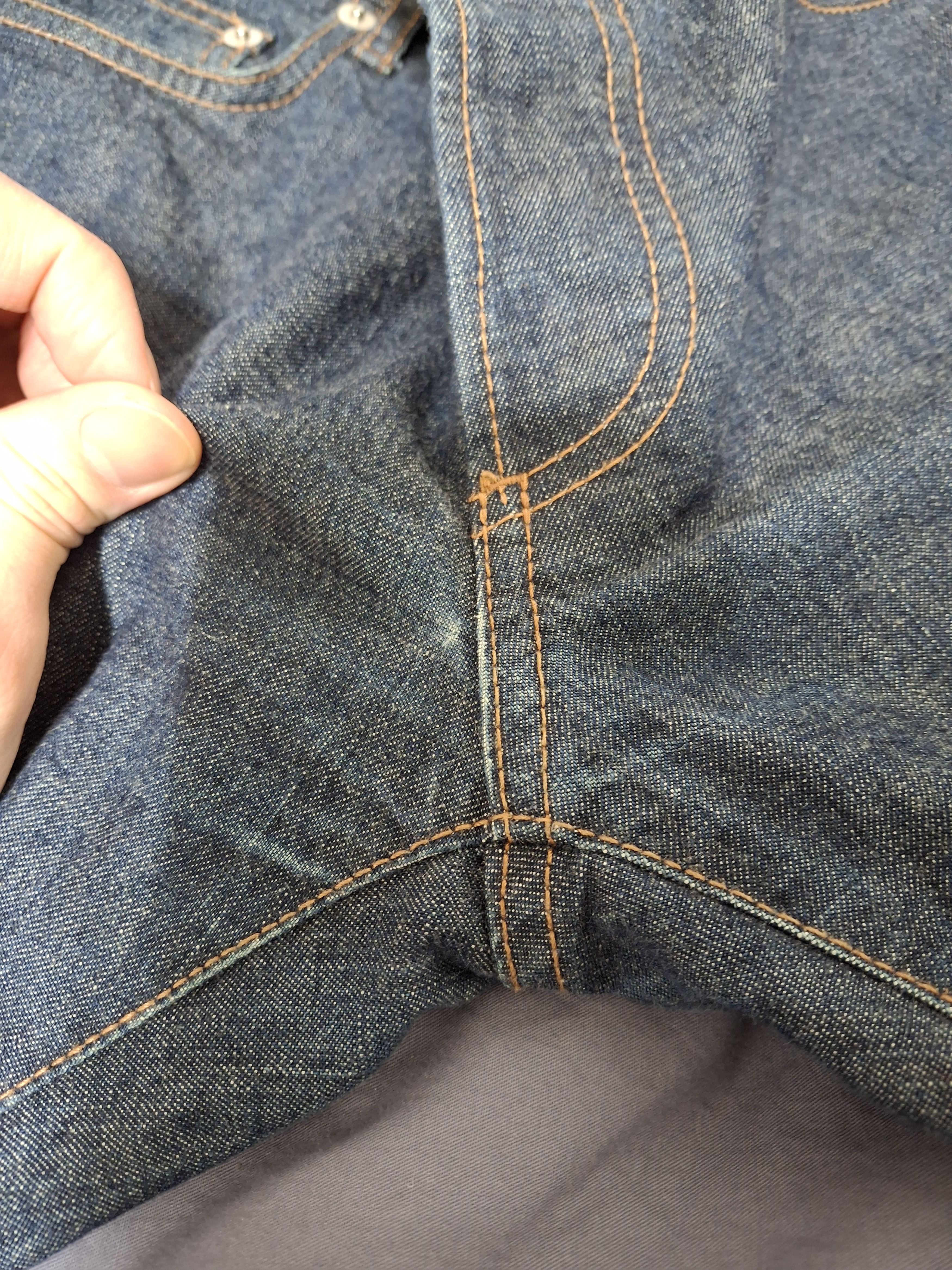 Dior [30] Dior Homme Raw Blue Denim Pants Size US 30 / EU 46 - 11 Thumbnail