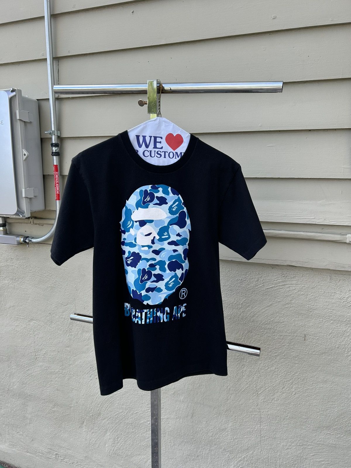 Bape Bape ABC camo blue black Size US S / EU 44-46 / 1 - 1 Thumbnail