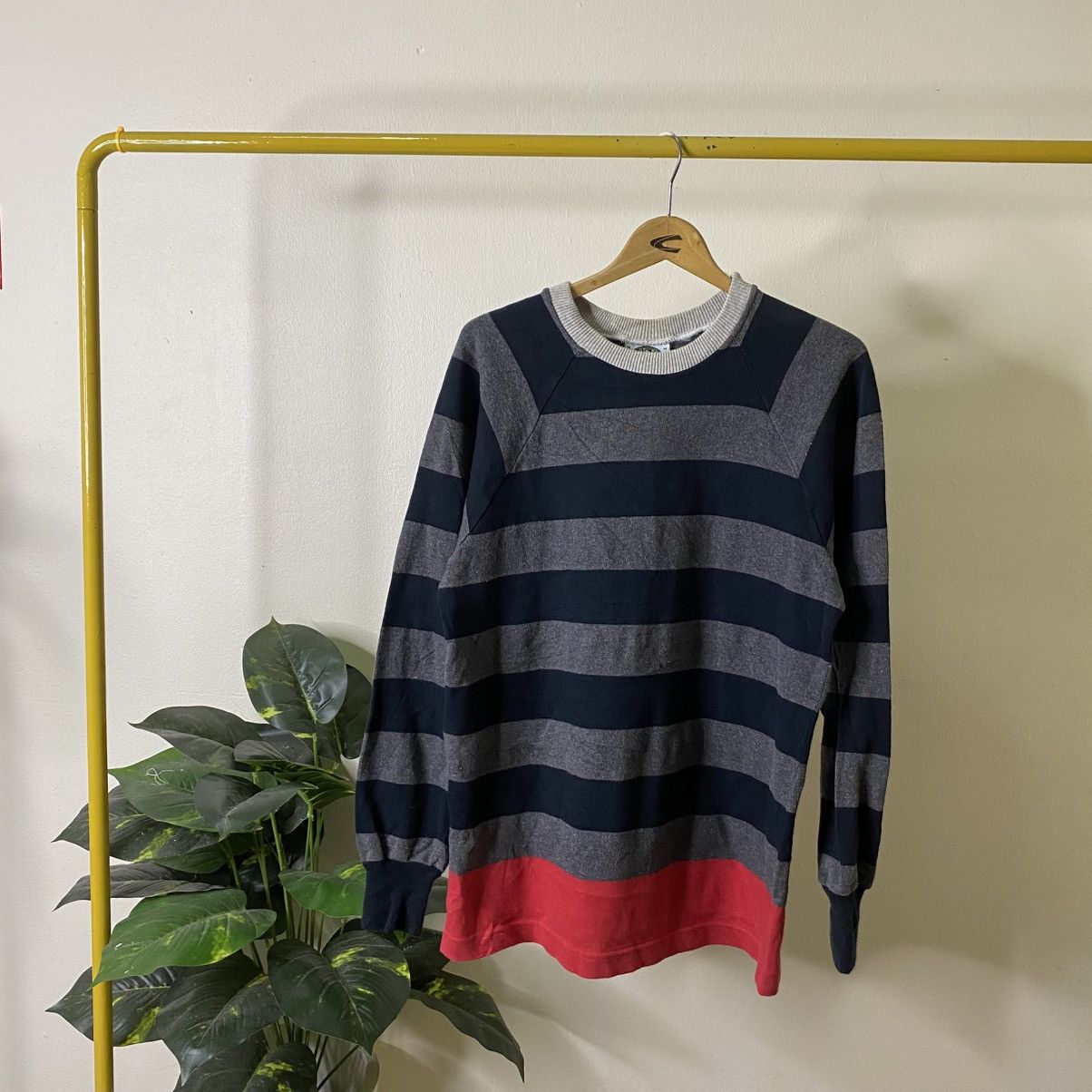 Barbarian Vintage 1990s Barbarian Stripes Rugby Wear Size US M / EU 48-50 / 2 - 1 Thumbnail
