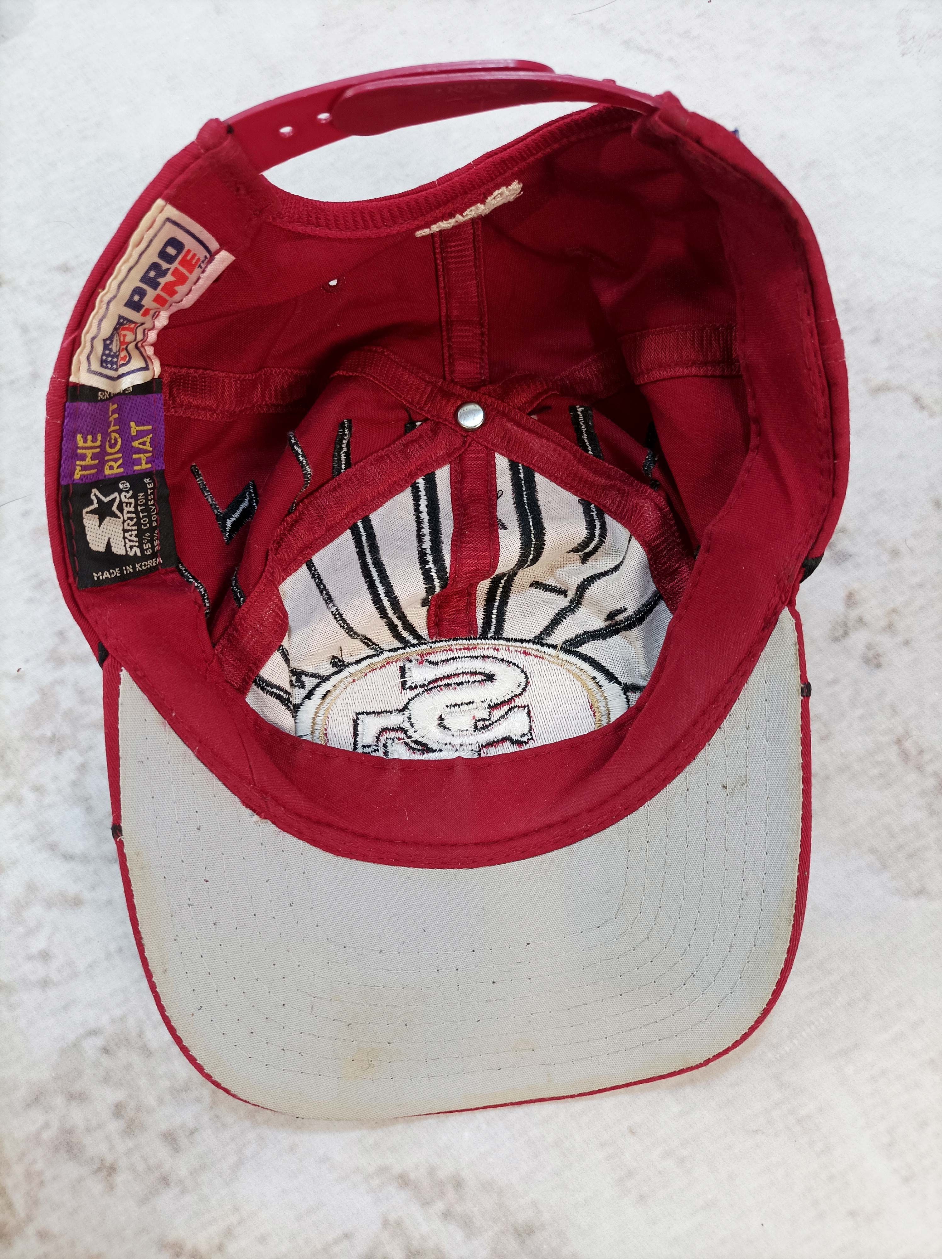 Starter Rare Starter San Francisco 49ers NFL Pro Line Hat Red Size ONE SIZE - 6 Thumbnail