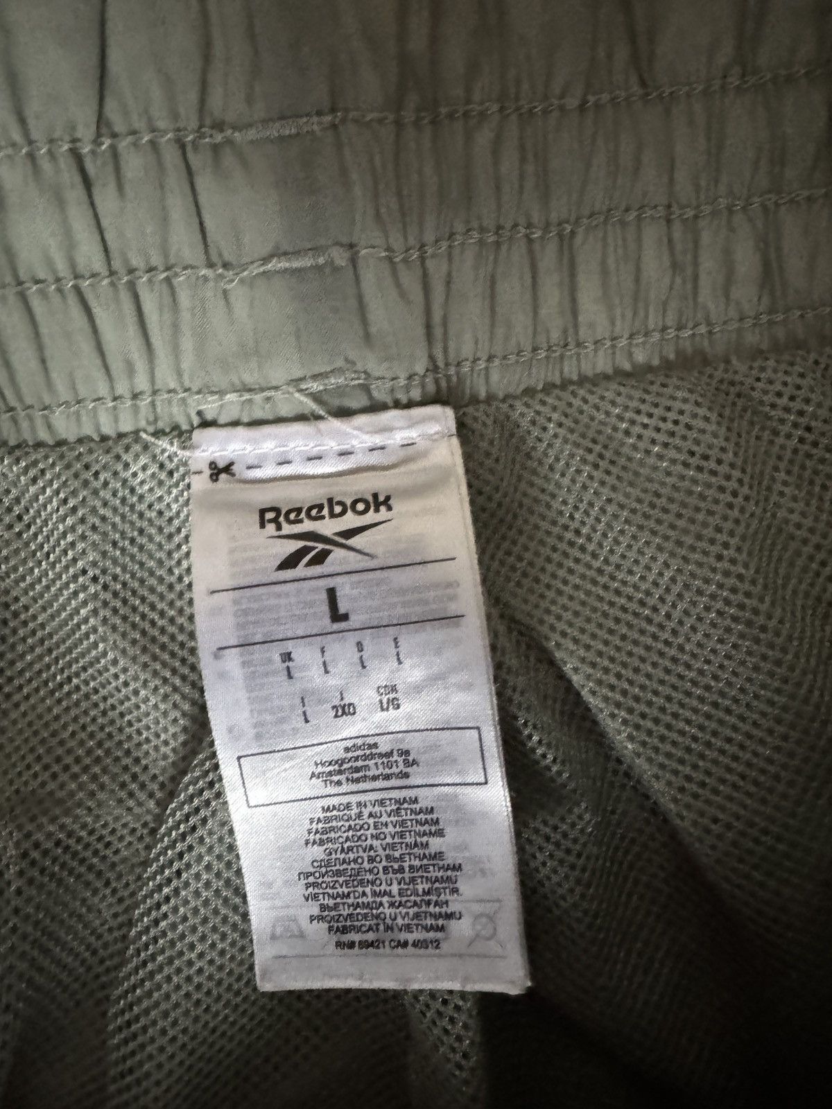 Reebok REEBOK WINDBREAKER PANT Size US 34 / EU 50 - 3 Thumbnail