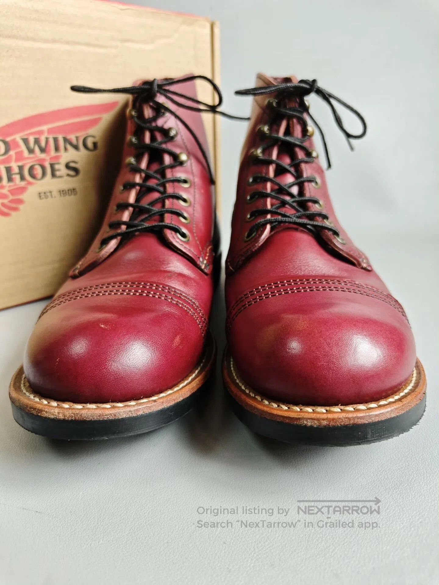 Red Wing Red Wing 8119 Cherry Red. Size US 8 / EU 41 - 2 Thumbnail