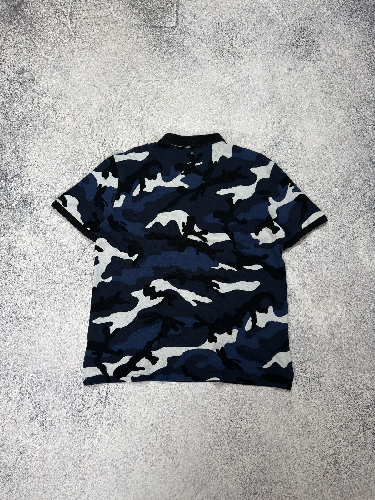 Valentino Valentino Garavani All-over Camouflage Polo Made in Italy Size US XXL / EU 58 / 5 - 12 Thumbnail