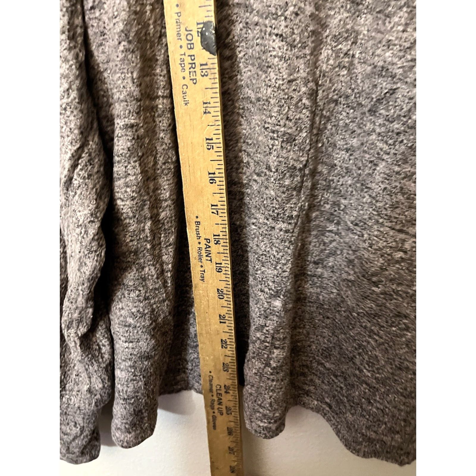 Lucky Brand Lucky Brand Gray Thermal Waffle Knit Cowl Neck Long Sleeve Shirt Large Women's Shirt Thermal Knit Cowl Neck L Gray Lucky Brand Size L / US 10 / IT 46 - 4 Thumbnail