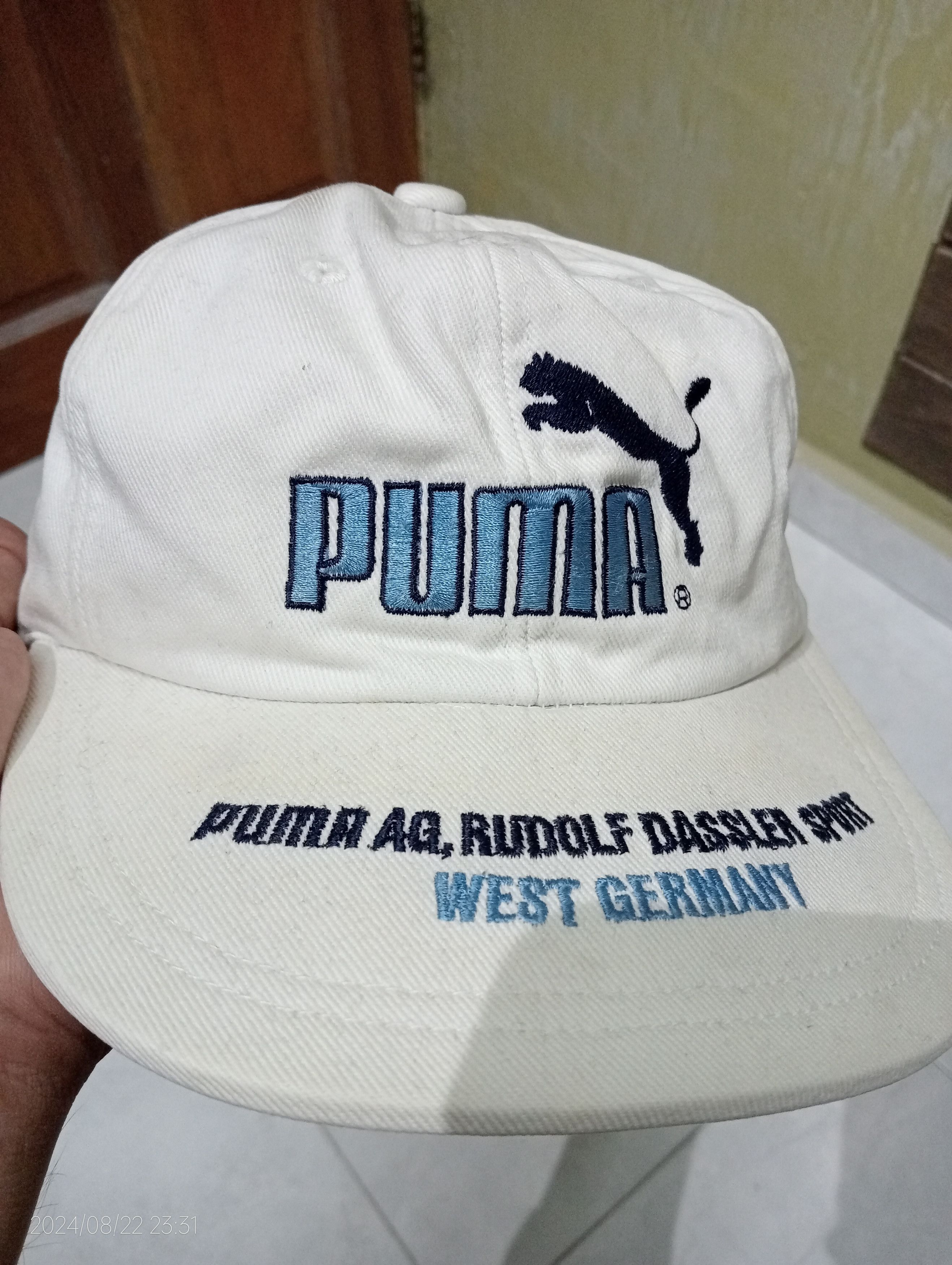 Puma × Vintage Vintage '80s Puma AG, Rudolf Dassler West Germany Hat Size ONE SIZE - 1 Thumbnail