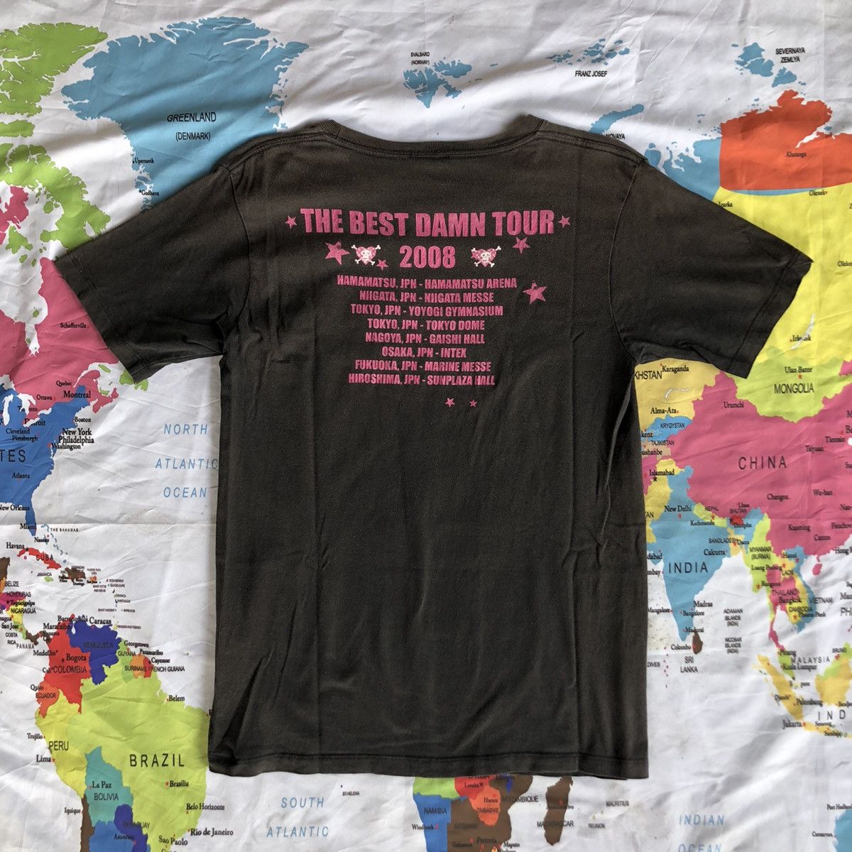 Band Tees Avril Lavigne The Best Damn Tour 2008 Shirt Size US XS / EU 42 / 0 - 2 Thumbnail