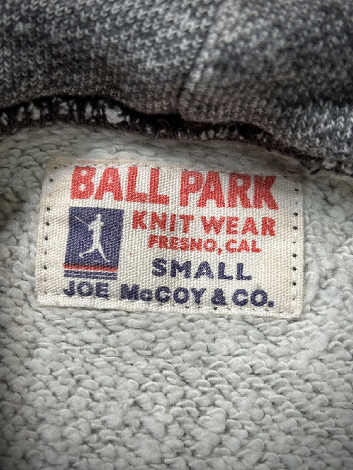 The Real McCoy's BALL PARK - The Real McCoy’s Hoodie Sweatshirt Size US S / EU 44-46 / 1 - 7 Thumbnail
