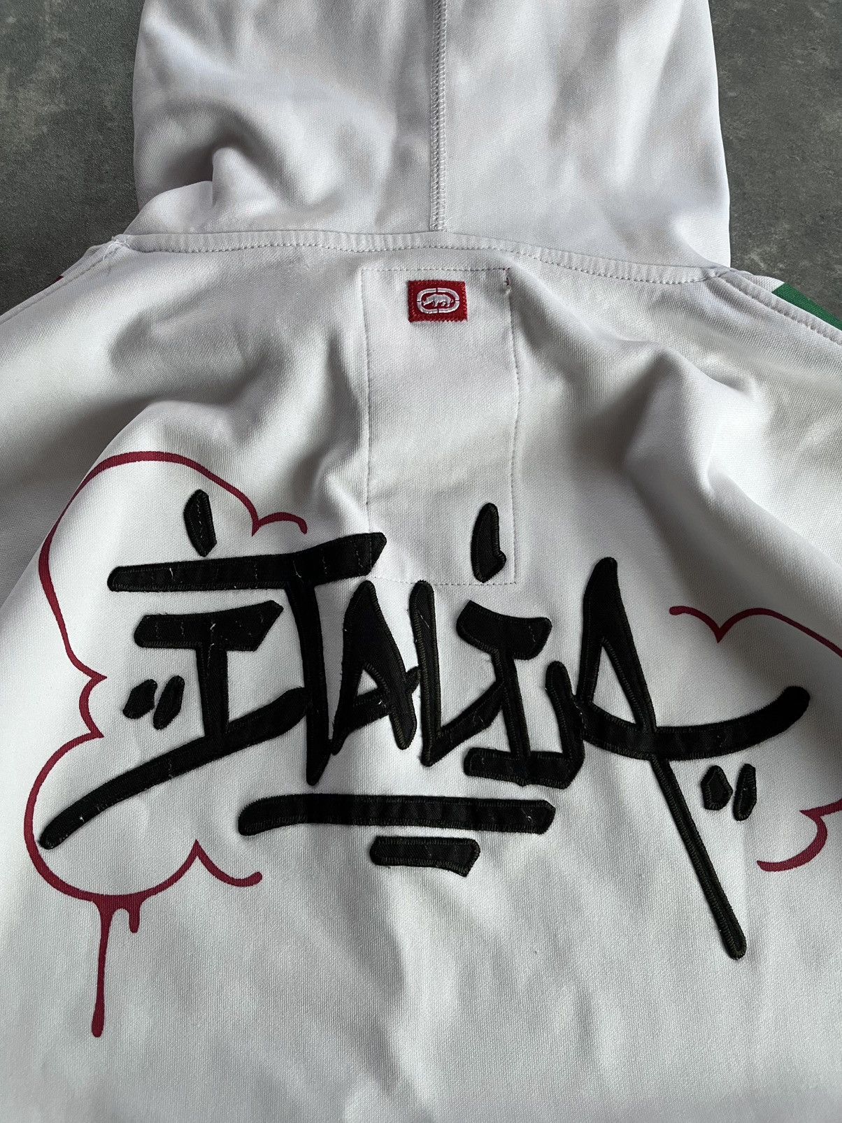 Ecko Unltd. Ecko Unltd. Italia AOP Printed Baggy Hoodie XXL Rare Size US XXL / EU 58 / 5 - 12 Thumbnail