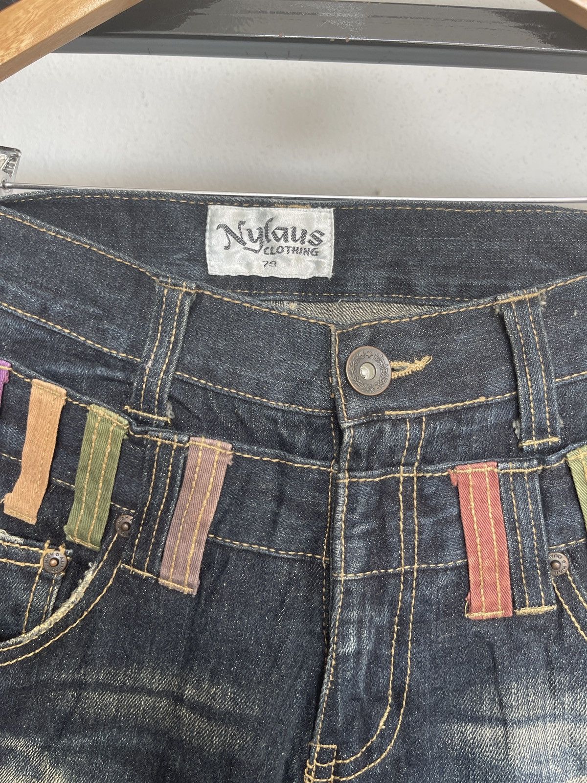 Japanese Brand Nylaus Double Waist Jeans Size US 31 - 2 Thumbnail