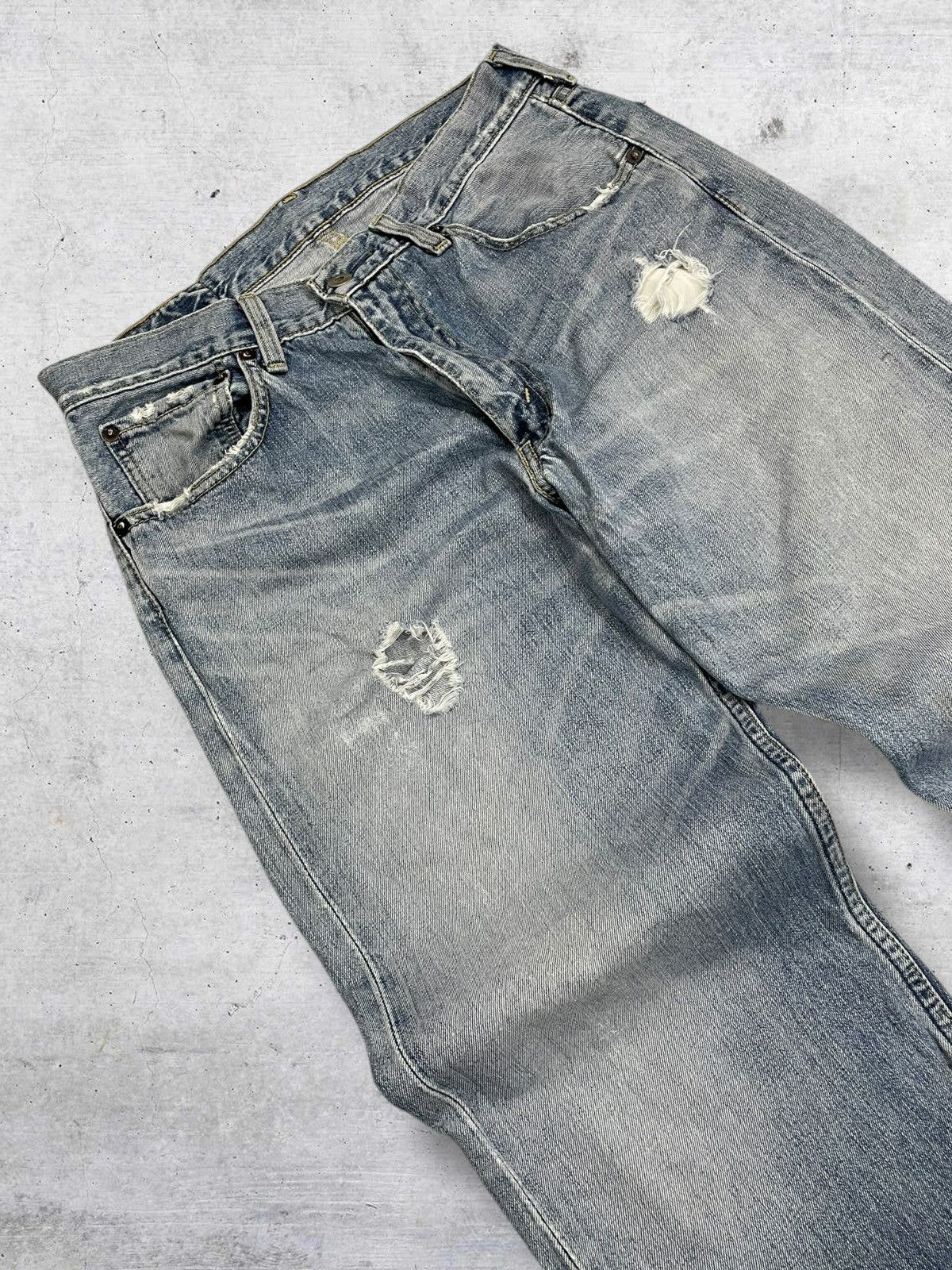 Levi's Vintage Clothing VINTAGE 503 LEVIS USA DESIGNER 90S OLD DISTRESSED OG DENIM Size US 31 - 7 Thumbnail