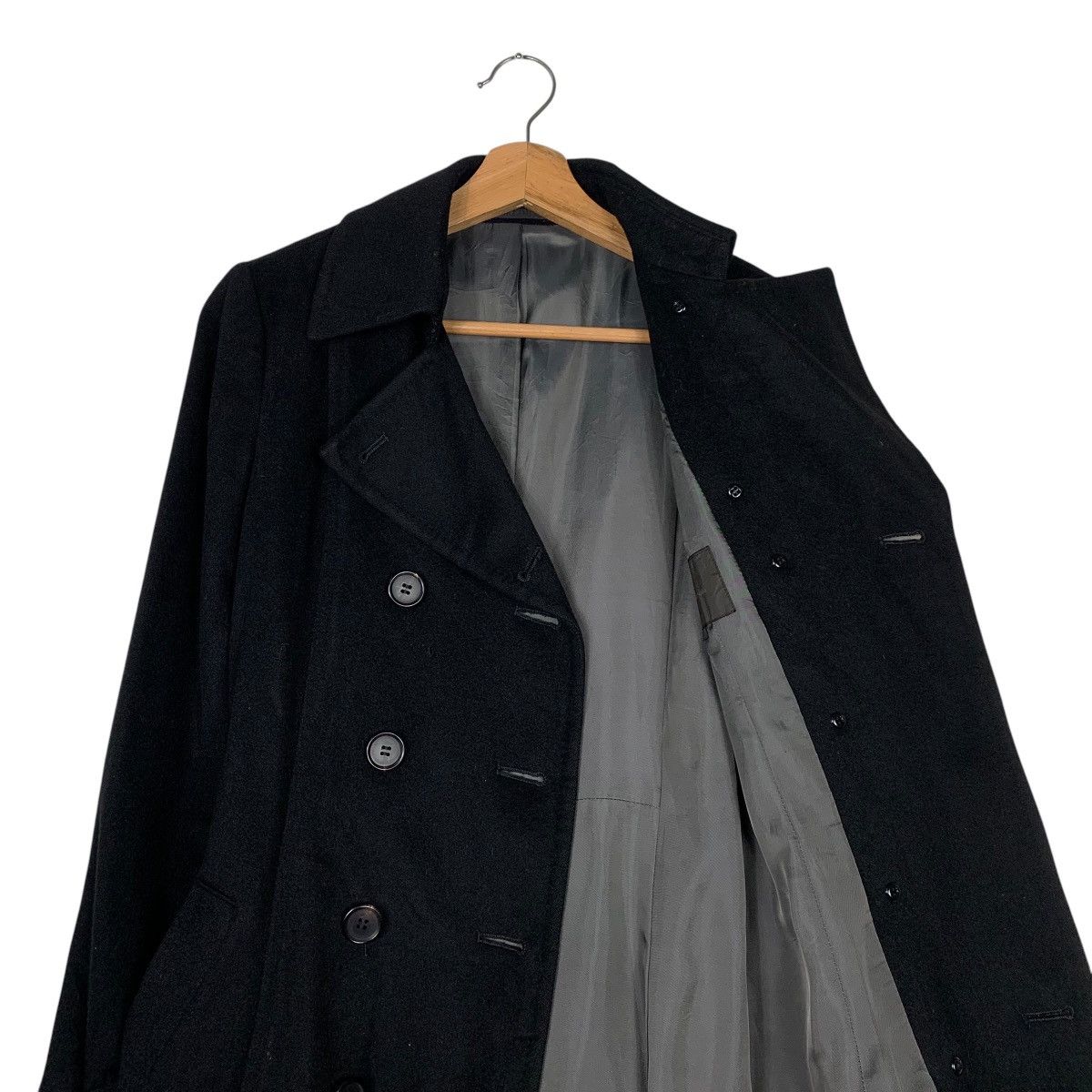 Japanese Brand Kiyoko Takase Japanese Designer Double Breasted Coat Size S / US 4 / IT 40 - 10 Thumbnail