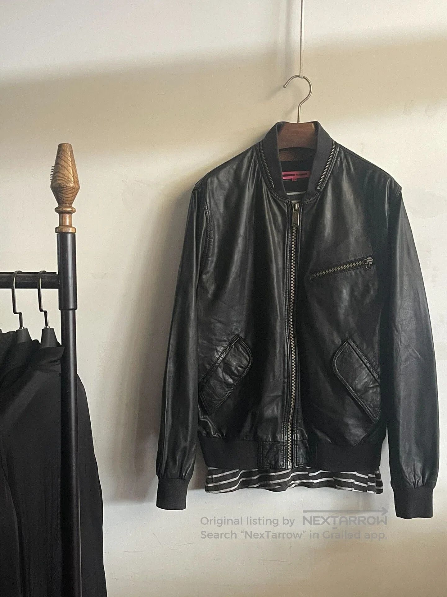Alexander McQueen Alexander McQueen Black Leather Jacket. Size US M / EU 48-50 / 2 - 1 Thumbnail