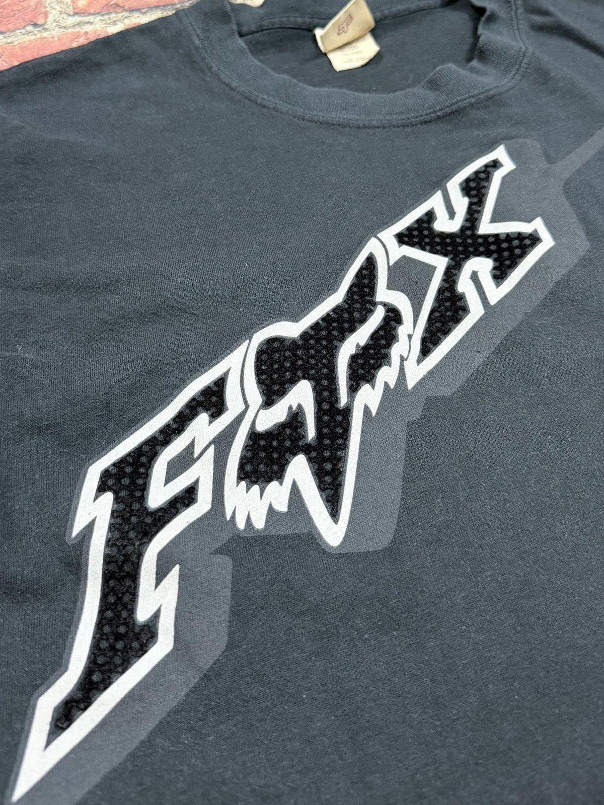 Fox Racing Vintage Y2K Fox Racing Motocross Long Sleeve T Shirt Velour Size US L / EU 52-54 / 3 - 7 Thumbnail