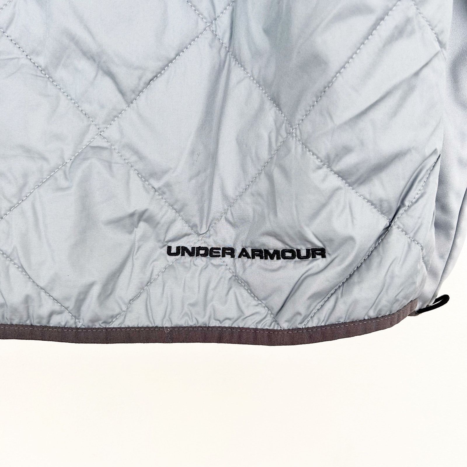 Under Armour Under Armour Coldgear Gray Quilted Jacket Sz XL Size US XL / EU 56 / 4 - 7 Thumbnail