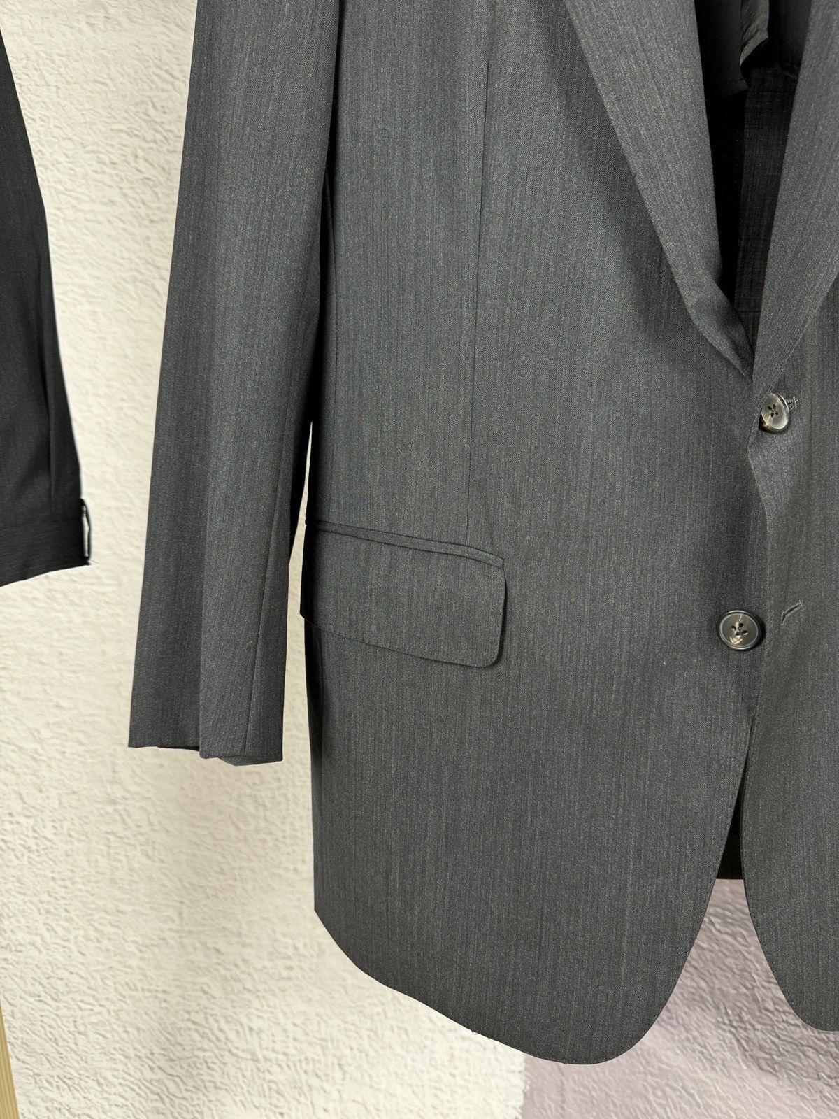 Ermenegildo Zegna Ermenegildo Zegna High Performance Suit Blazer Pants Wool Size 42R - 6 Thumbnail