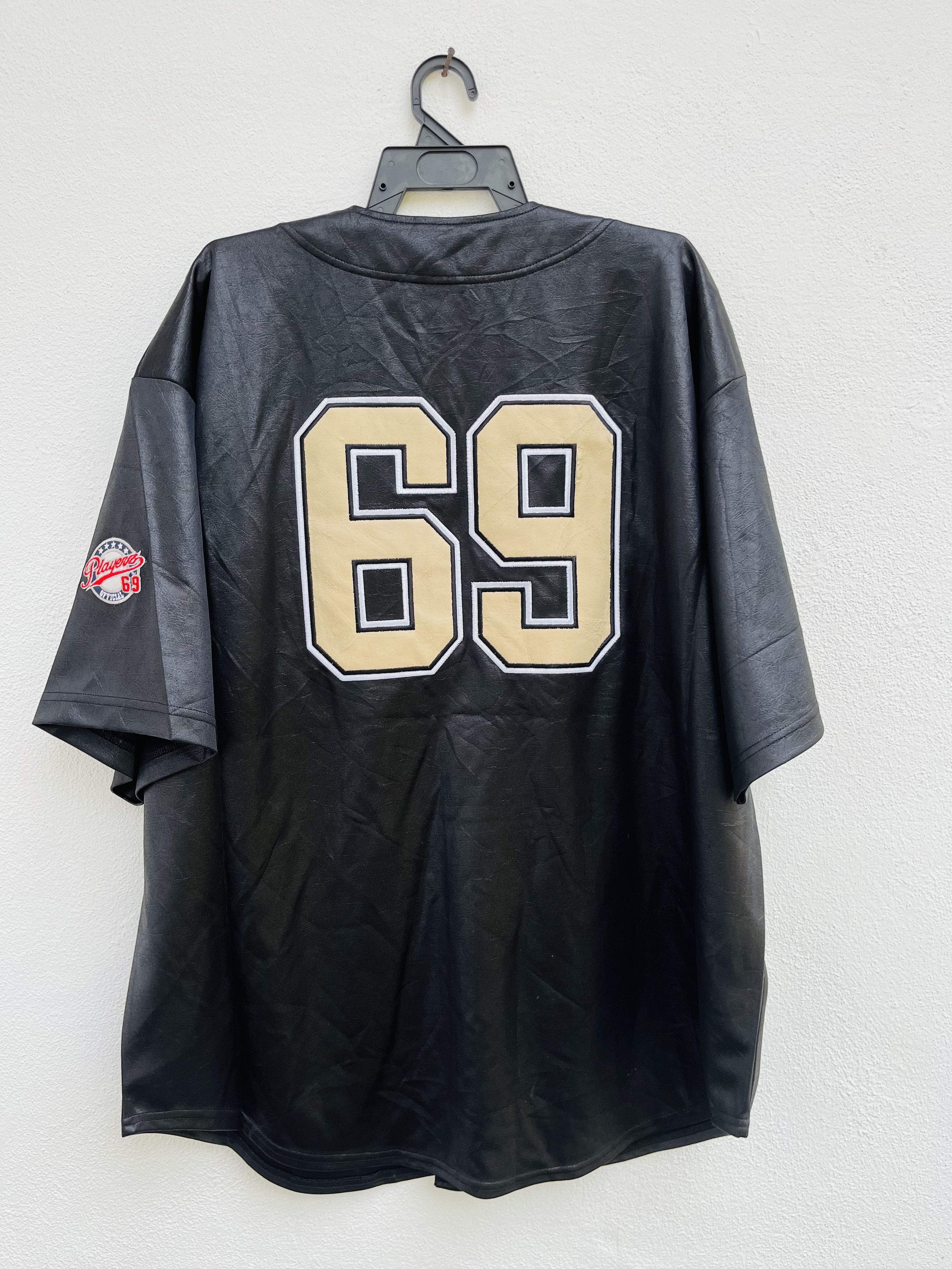 Japanese Brand Vintage Playerz 69 Hip Hop Streetwear Fashion Style Size US XL / EU 56 / 4 - 2 Thumbnail
