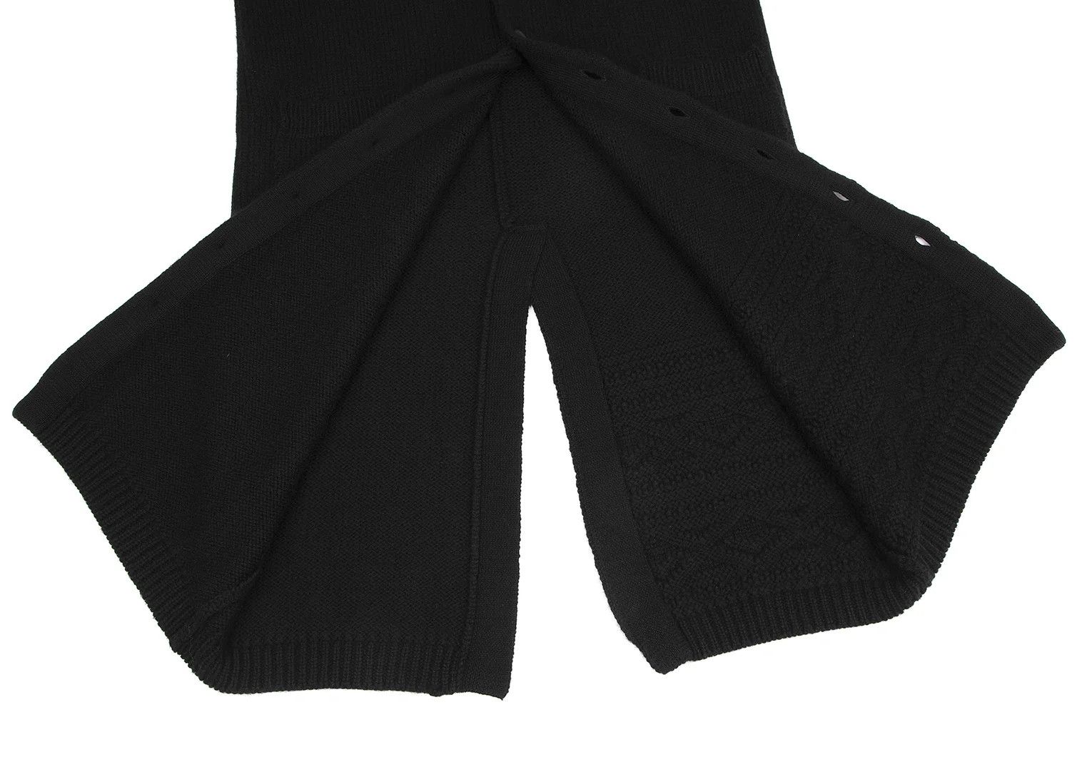 Yohji Yamamoto Yohji Yamamoto Wool Long Cardigan Black 3 Size US L / EU 52-54 / 3 - 11 Thumbnail