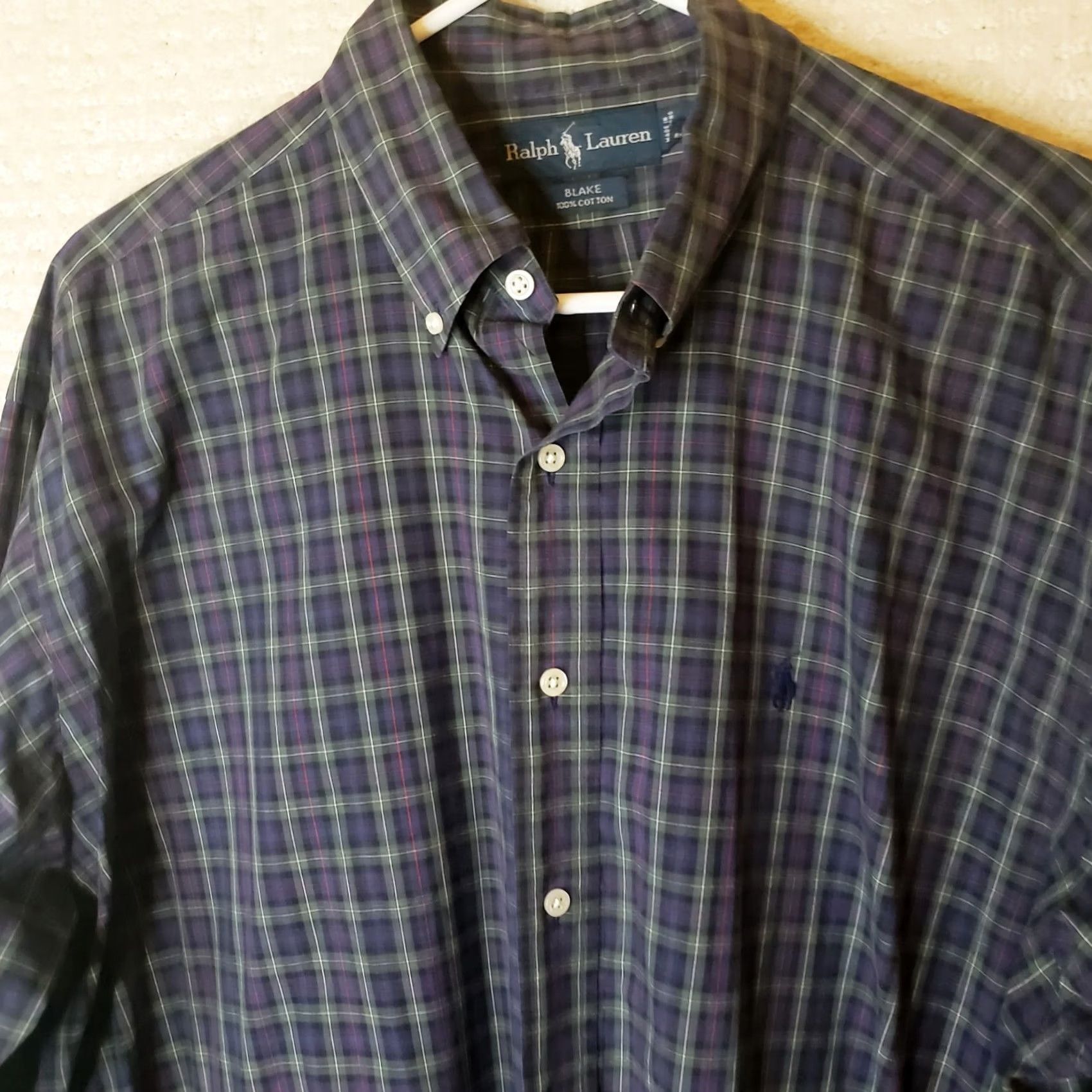 Polo Ralph Lauren Polo Ralph Lauren Blake Button Up Shirt Men's L Long Sleeve Plaid Blue Green Red Size US L / EU 52-54 / 3 - 3 Thumbnail