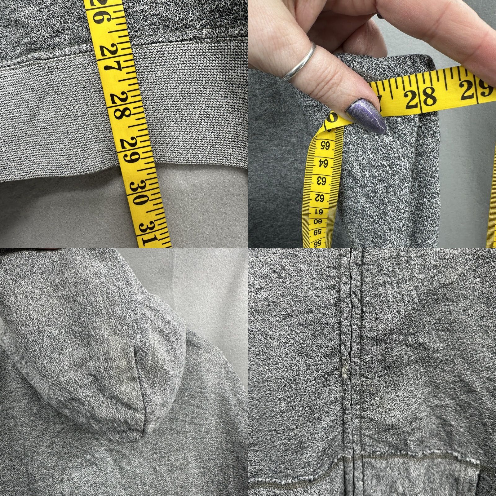 Polo Ralph Lauren VINTAGE Polo Ralph Lauren Hoodie Sweatshirt Mens 2XL Gray Heavyweight Read y2k Size US XXL / EU 58 / 5 - 9 Thumbnail