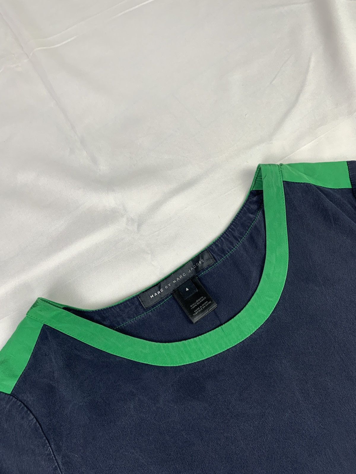 Marc by Marc Jacobs Marc by Marc Jacobs Multicolor Basic Silk Dressy Blouse Size M / US 6-8 / IT 42-44 - 8 Thumbnail