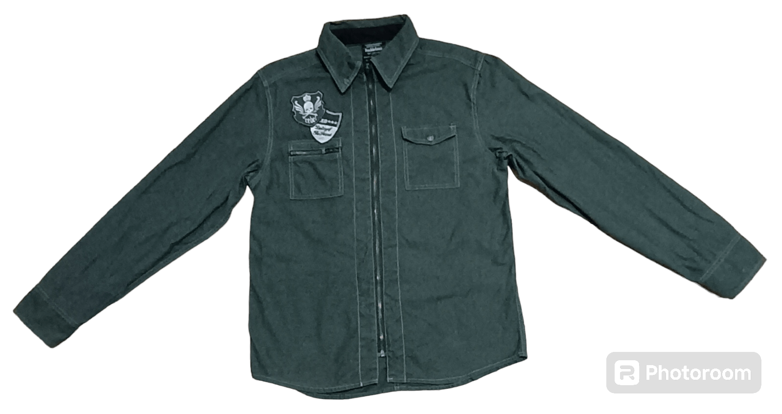 Japanese Brand DOULEFOCUS SKULL LIGHT JACKET Size US L / EU 52-54 / 3 - 1 Thumbnail