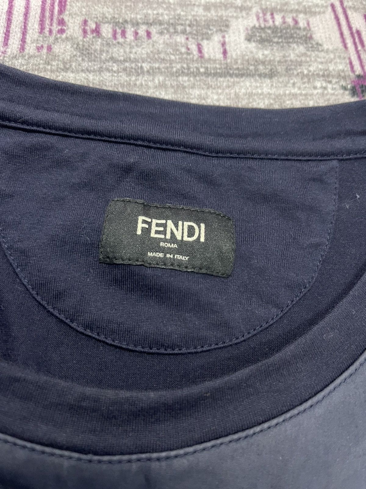 Fendi VINTAGE FENDI MONSTER EYE TSHIRT VERY RARE Size US S / EU 44-46 / 1 - 6 Thumbnail