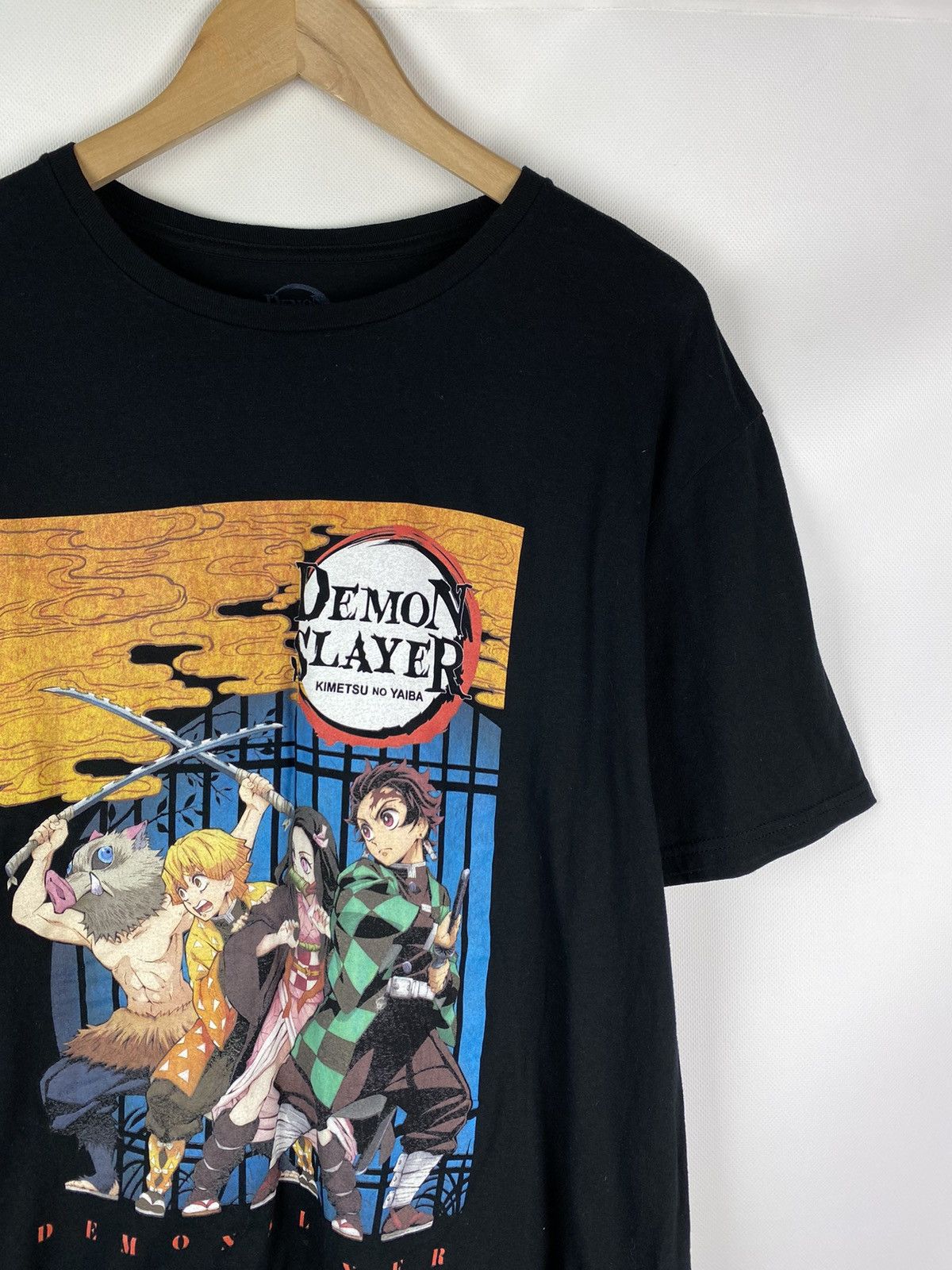 Anime Demon Slayer Kimetsu No Yaiba Poster men’s t shirt anime Size US XL / EU 56 / 4 - 5 Thumbnail