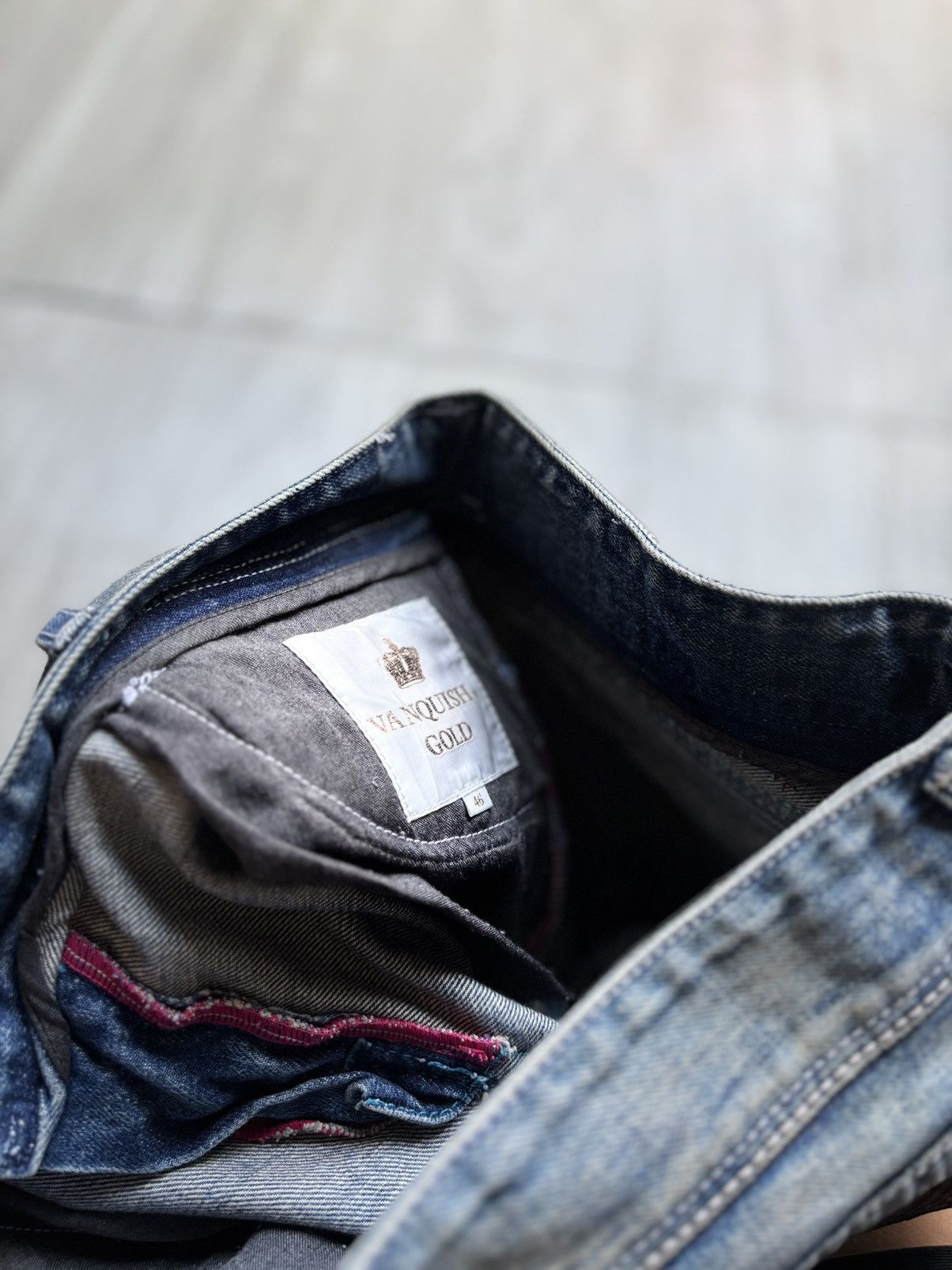 Vanquish lace up flare jeans Size US 27 - 4 Thumbnail