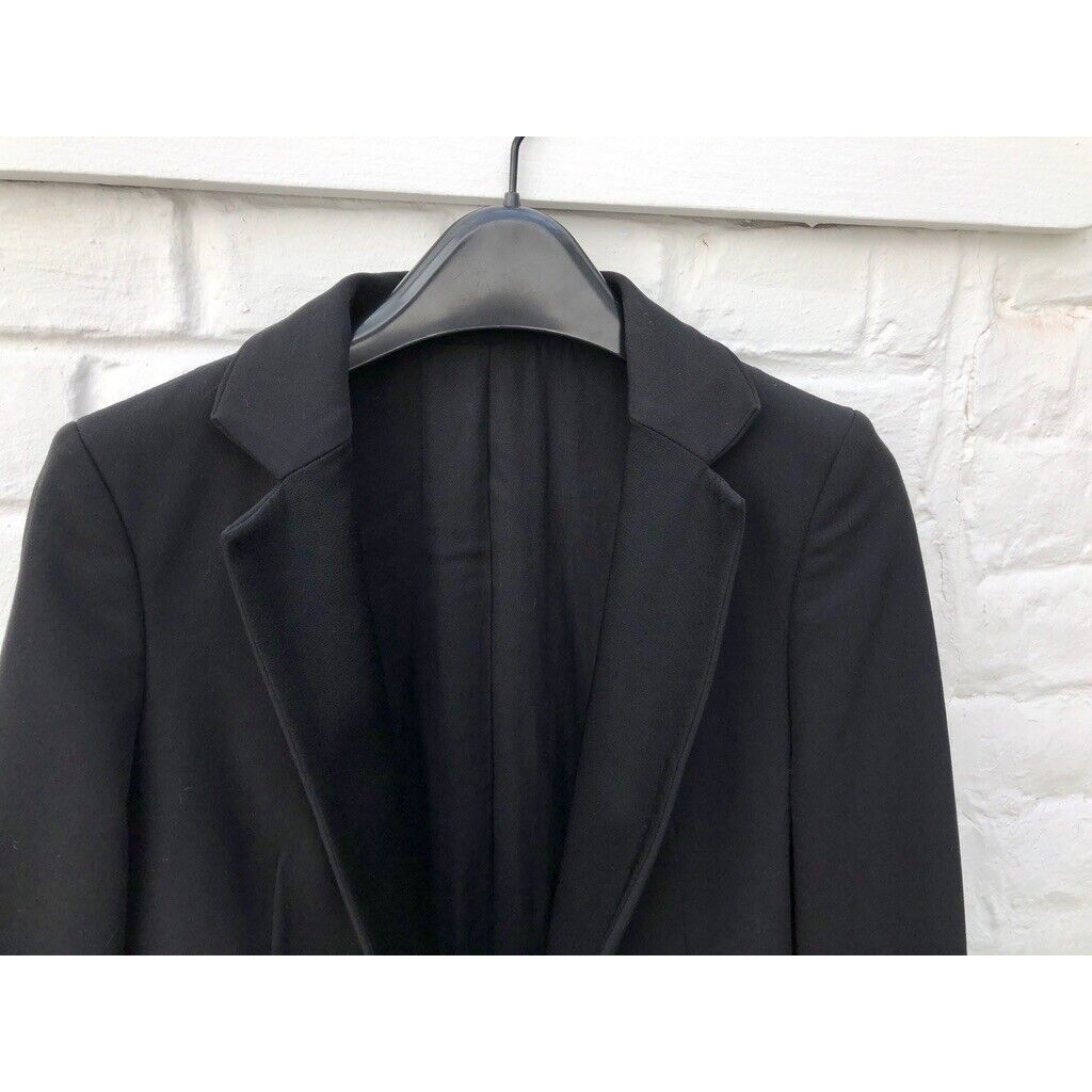 Allsaints Long Black Coat Size XS / US 0-2 / IT 36-38 - 2 Thumbnail