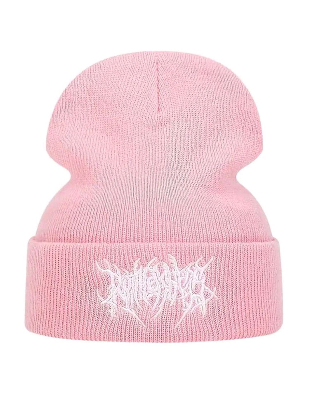 Japanese Brand Unisex Y2K Casual Knitted Embroidered Beanie Warm Size ONE SIZE - 1 Thumbnail