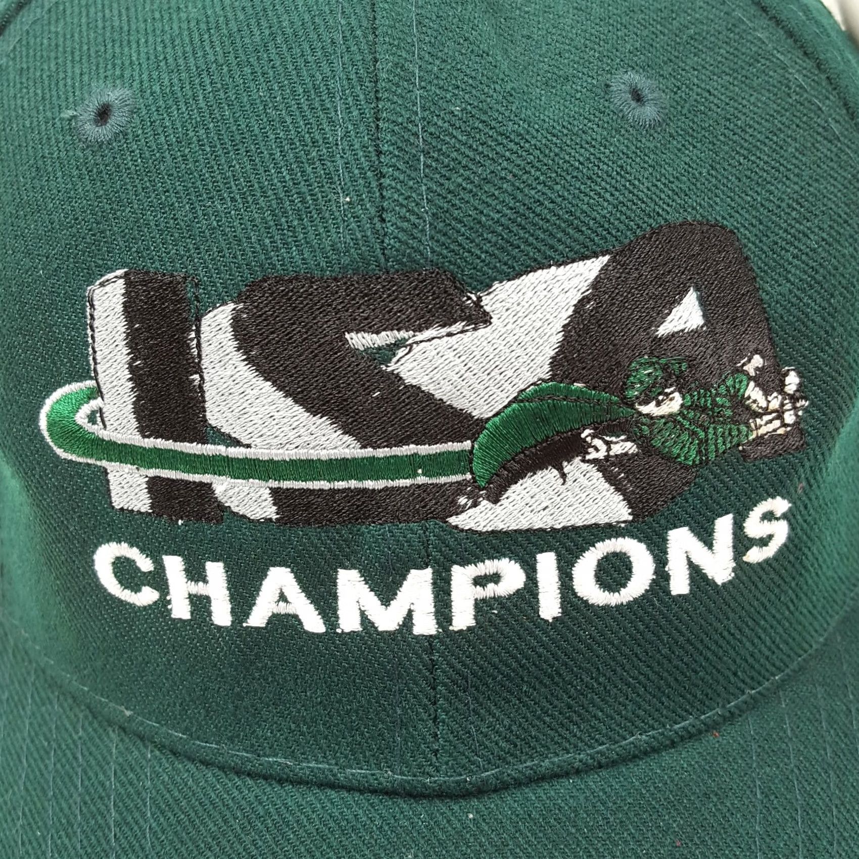 Champion VINTAGE Y2K ISA Champions Softball Snapback Hat Sports Association Baseball Cap Size ONE SIZE - 4 Thumbnail