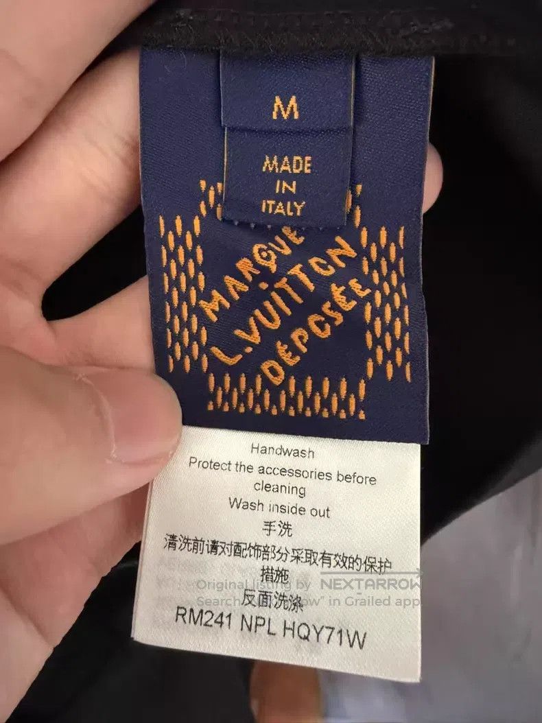 Louis Vuitton Louis Vuitton Fei Dong Co-branded Beaded Letter Short Slee Size US M / EU 48-50 / 2 - 4 Thumbnail