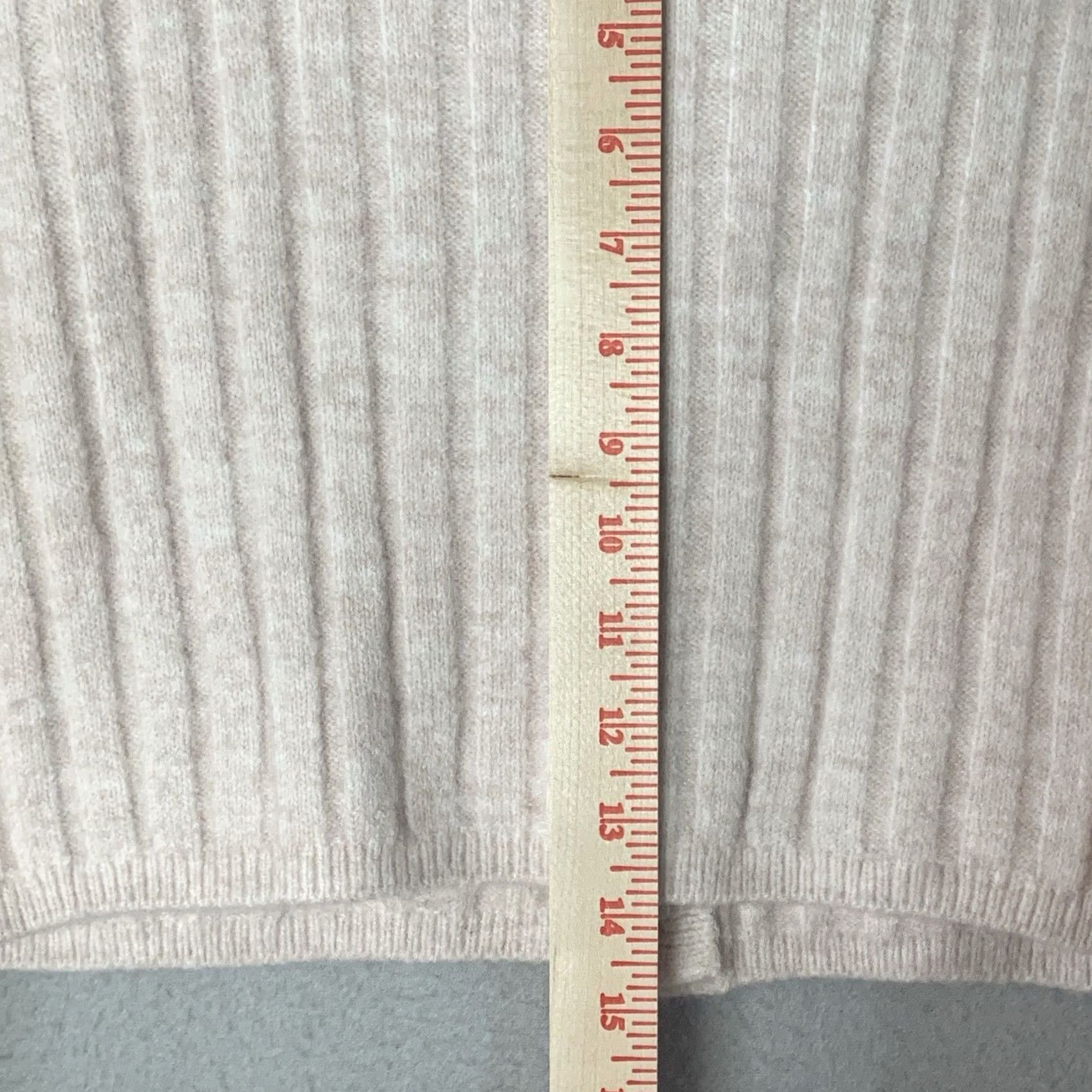 House of Harlow VINTAGE House of Harlow 1960 Cropped Sweater Woman’s XL Beige Button Long Sleeve Round Neck Casual Womens Cardigan 90s Bohemian Grunge Money Modern Size XL / US 12-14 / IT 48-50 - 5 Thumbnail