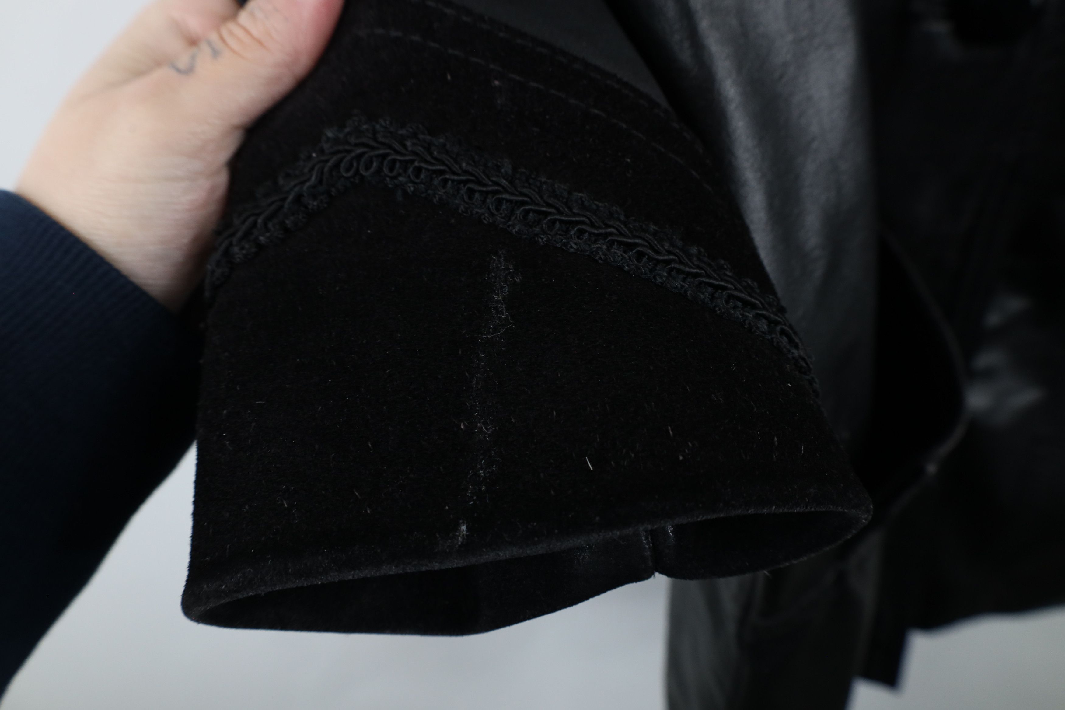 Vintage Vintage 90s Streetwear Gothic Distressed Leather Jacket Size S / US 4 / IT 40 - 8 Thumbnail