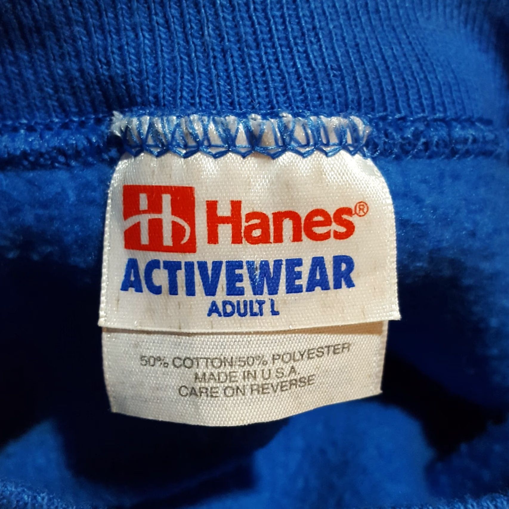 Hanes Vintage Hanes Virginia State Park Sweatshirt Pullover Crew Neck Men L Blue 90s Outdoor Nature University USA Raglan 00s Athletic Logo Size US L / EU 52-54 / 3 - 7 Thumbnail