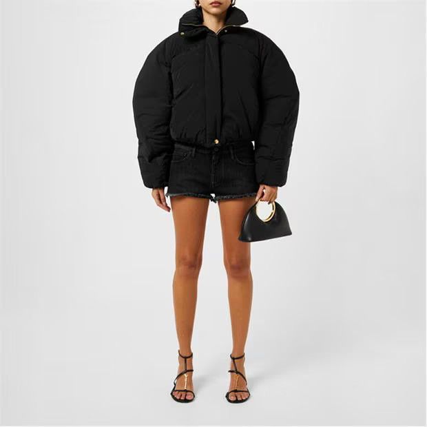 Jacquemus o1g2r1mq1024 Puffer Jacket in Black Size XS / US 0-2 / IT 36-38 - 6 Thumbnail