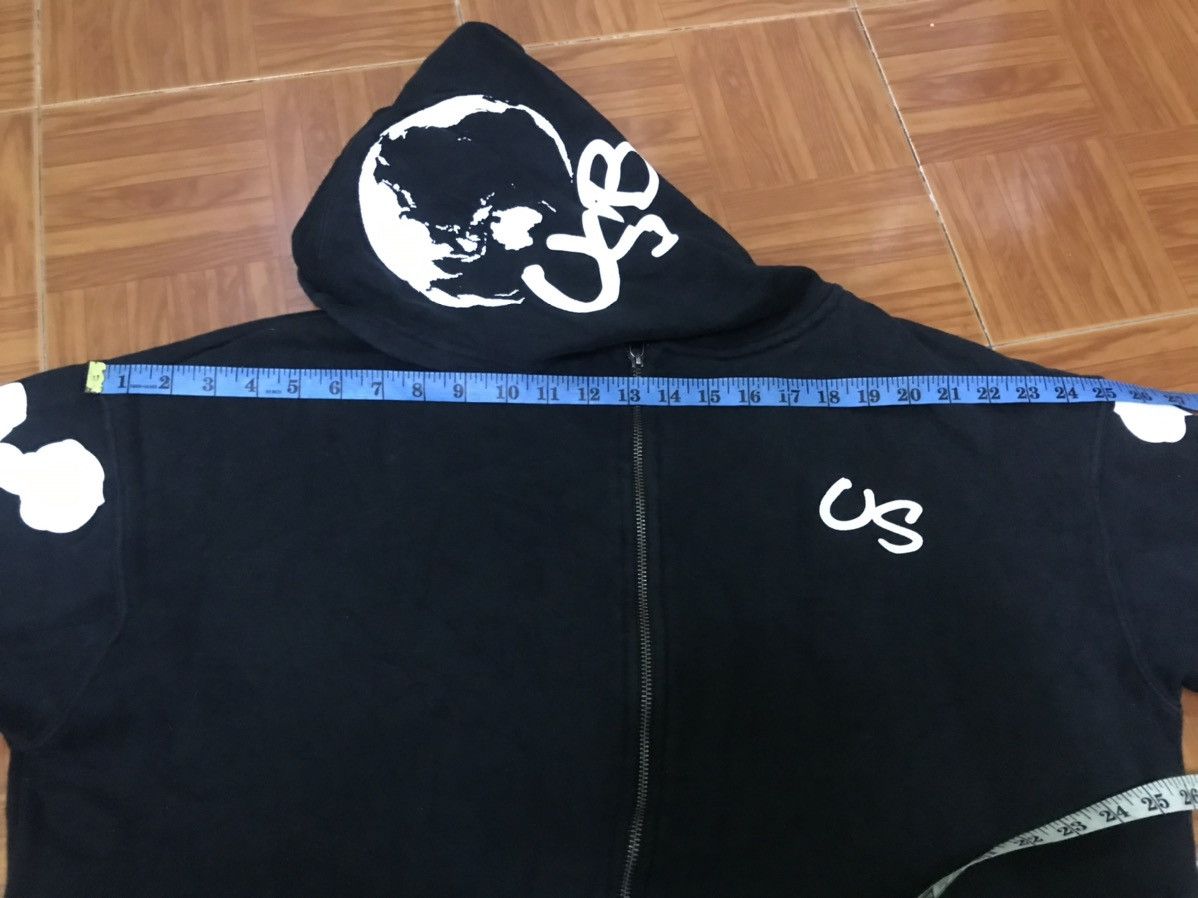 Japanese Brand u.s. boarder Oversized Black Skeleton Hoodie Size US XL / EU 56 / 4 - 12 Thumbnail