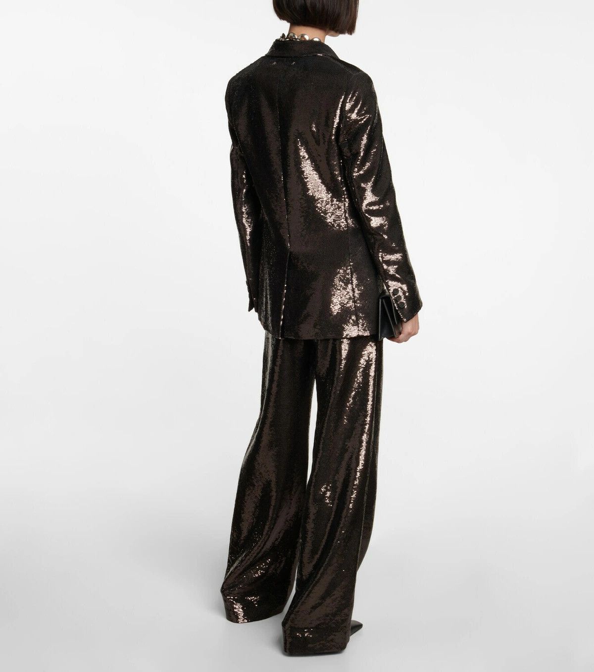 Golden Goose o1y0725 Blazer in Dark Brown Size XS / US 0-2 / IT 36-38 - 4 Thumbnail