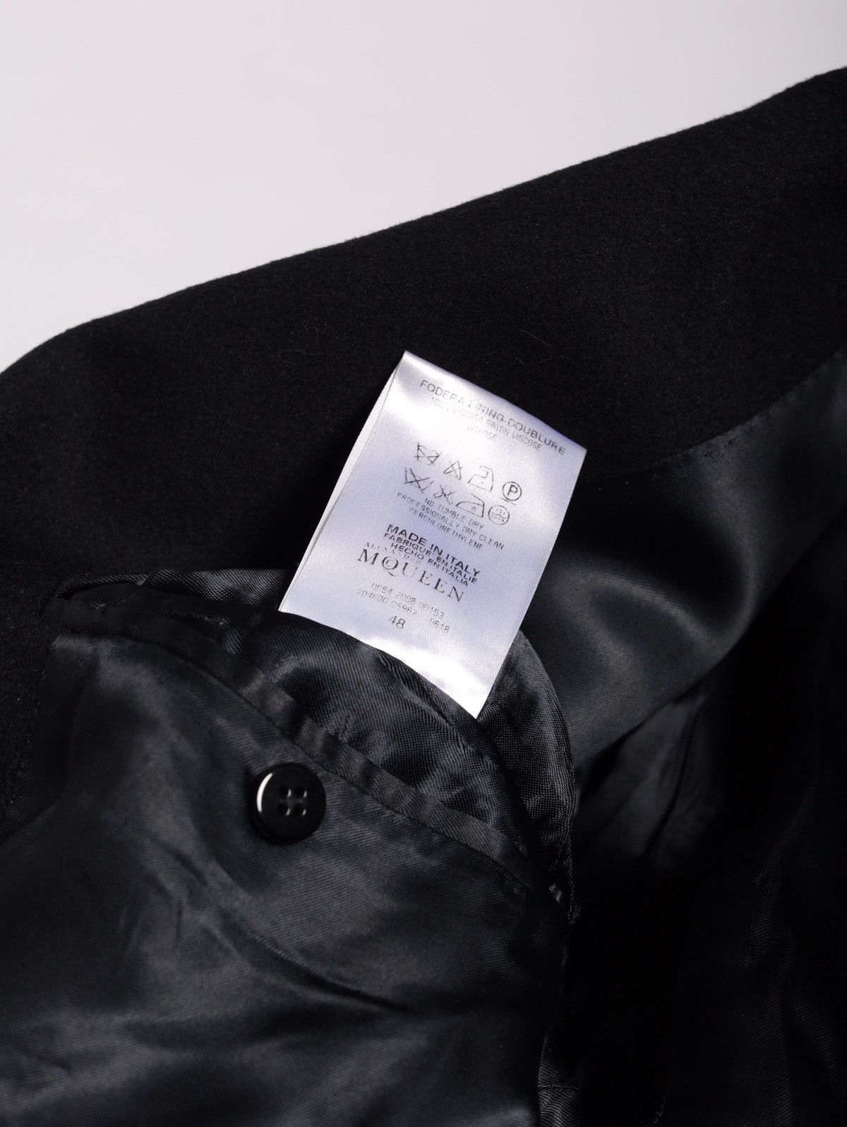 Alexander McQueen Alexander McQueen FW 2008 Rare Dracula Wool Cashmere Coat Size US M / EU 48-50 / 2 - 18 Thumbnail
