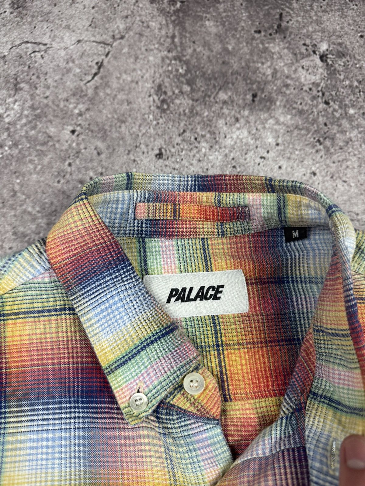 Palace Palace Parrot Rainbow Plaid Button Shirt Size US M / EU 48-50 / 2 - 4 Thumbnail